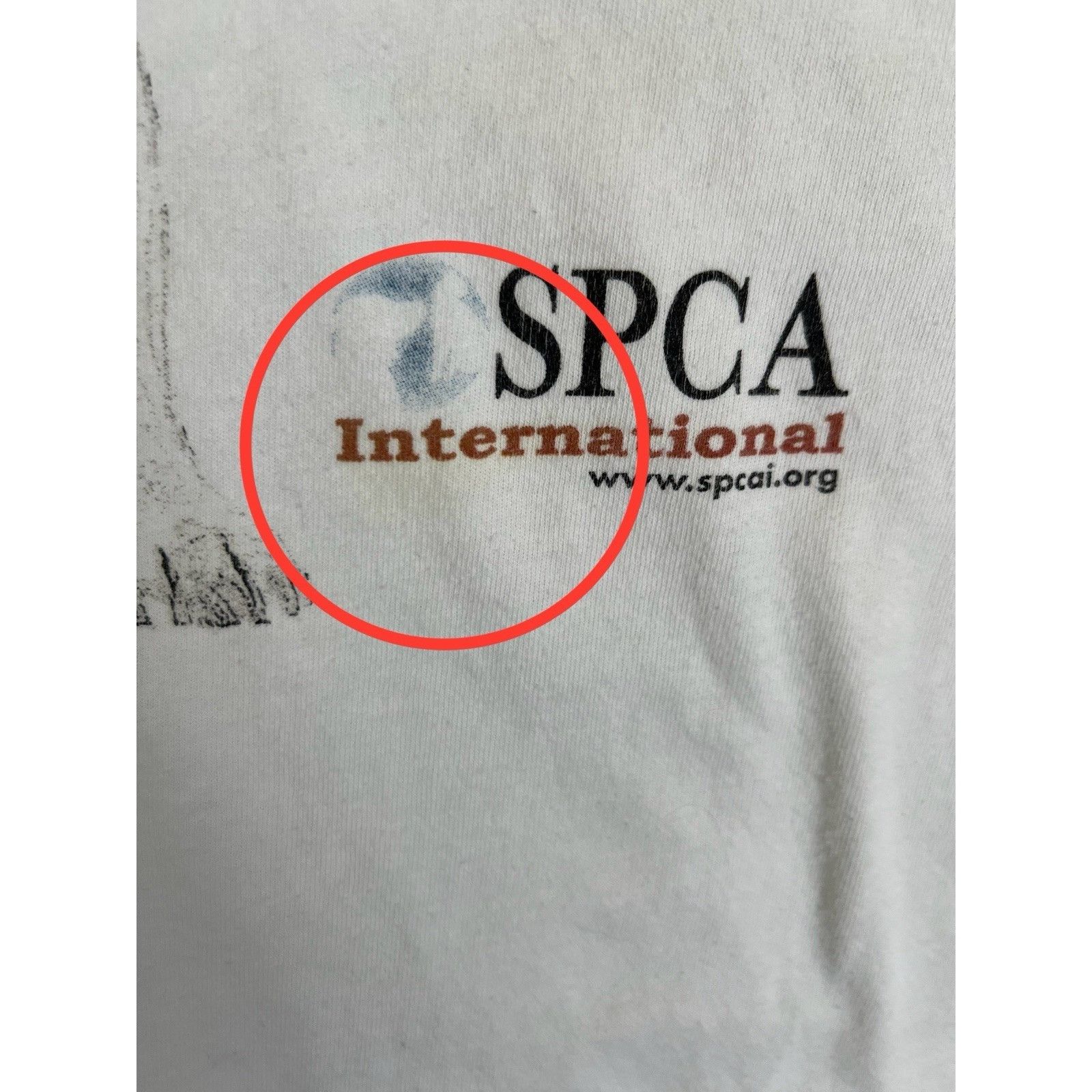 Hanes Vintage SPCA Dog T-Shirt Size Large Jack Russell Terrier Size US L / EU 52-54 / 3 - 3 Thumbnail