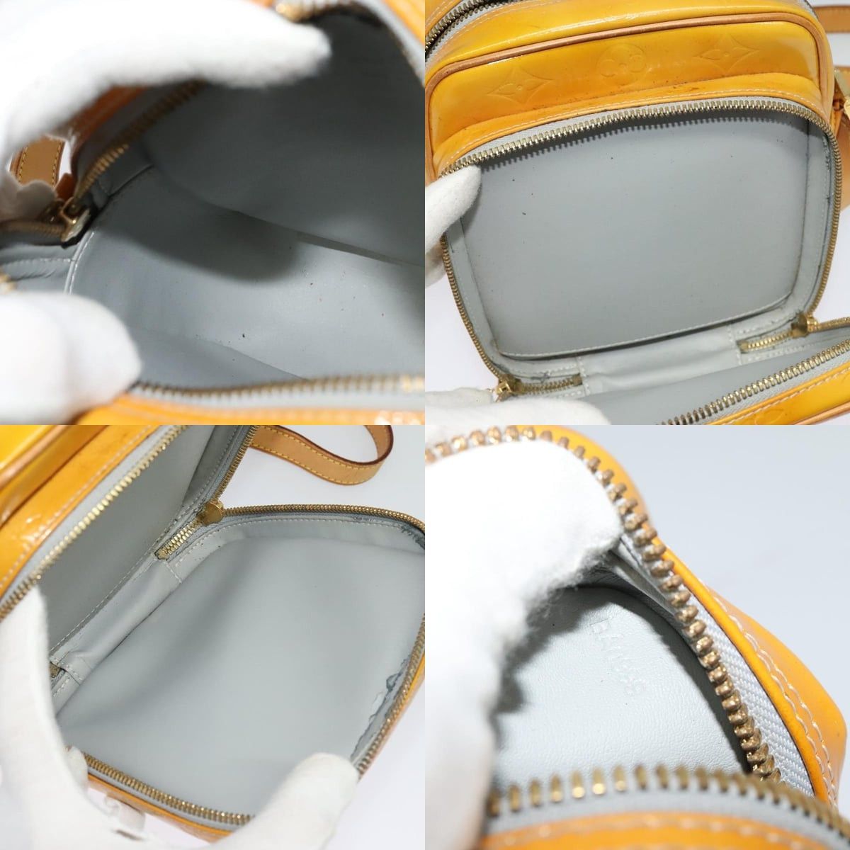 Louis Vuitton LOUIS VUITTON Monogram Vernis Wooster Shoulder Bag Gris Size ONE SIZE - 12 Thumbnail