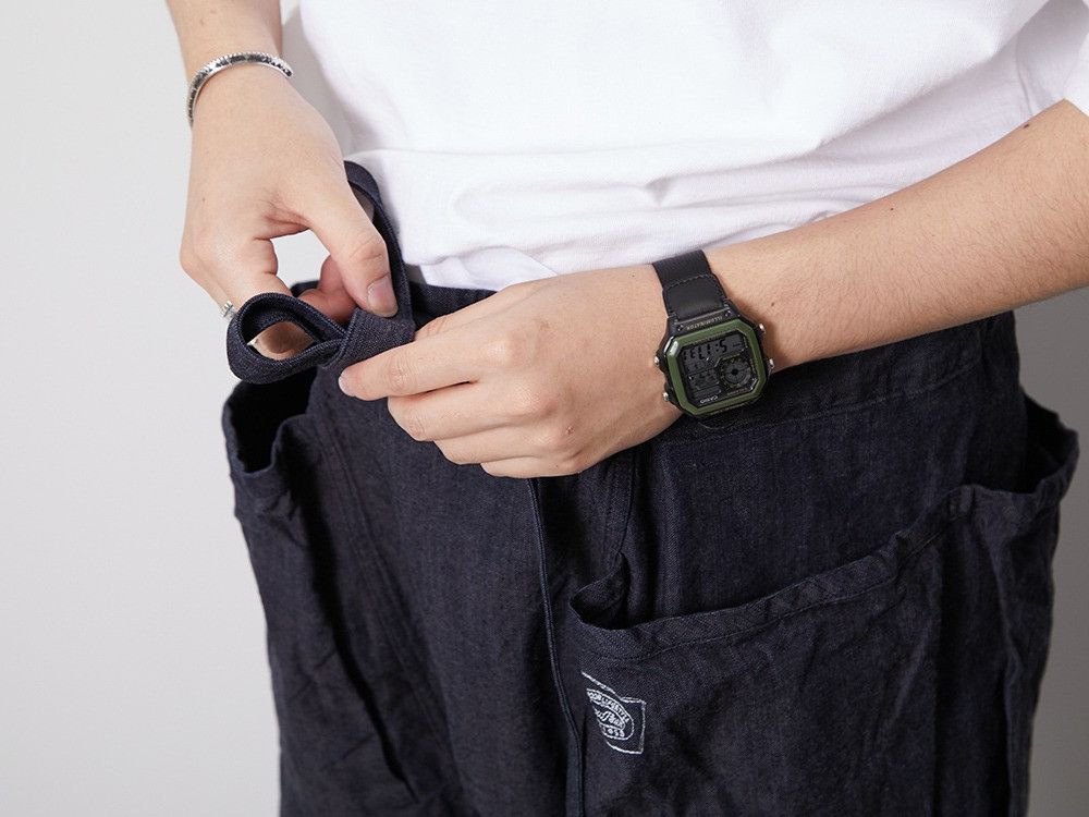 Snow Peak SNOW PEAK ORGANIC COTTON DENIM NORAGI TROUSERS Size US 32 / EU 48 - 4 Thumbnail