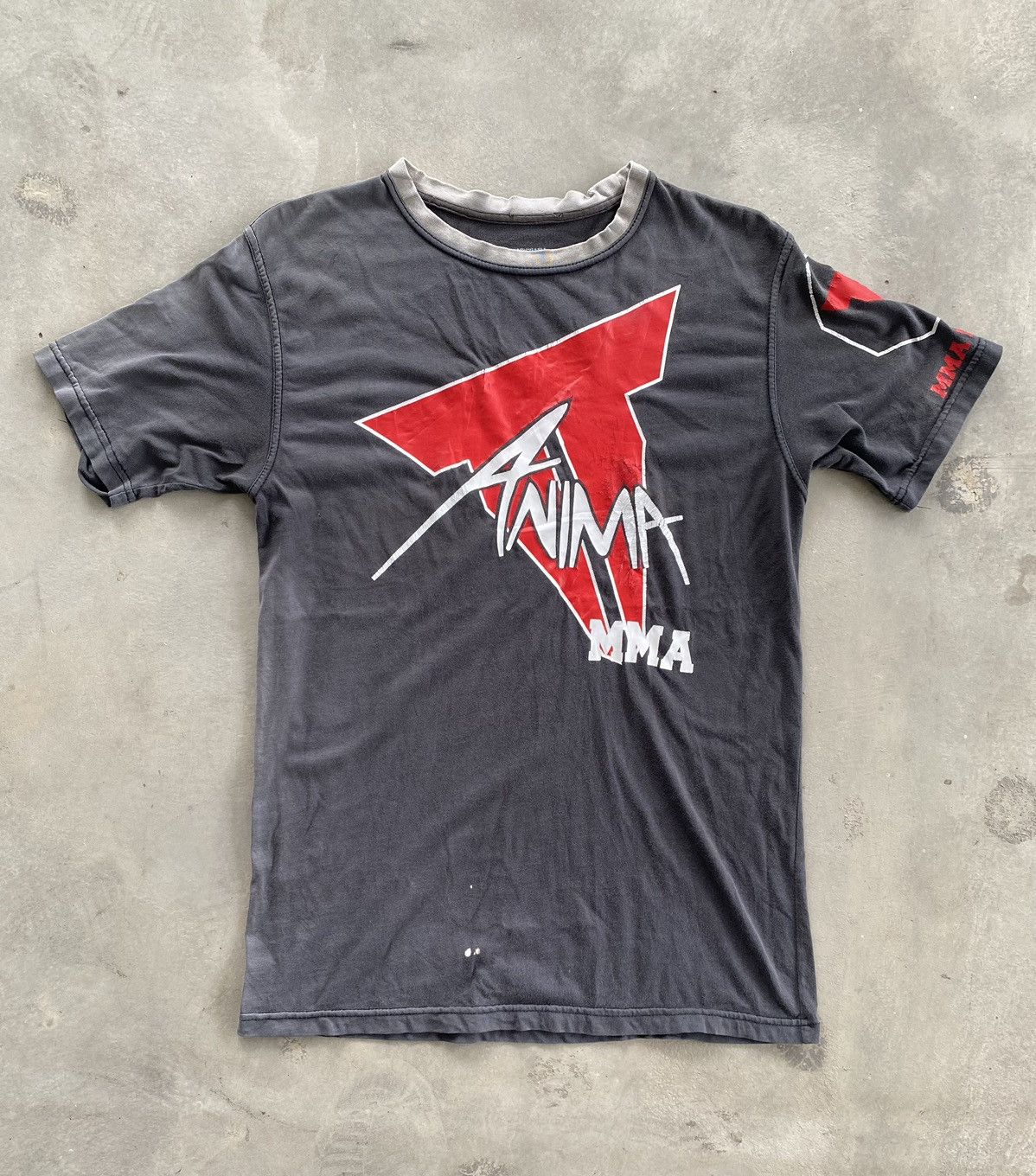 Vintage VINTAGE THROWDOWN ANIMAL MMA SUN FADED TEE Size US M / EU 48-50 / 2 - 1 Thumbnail
