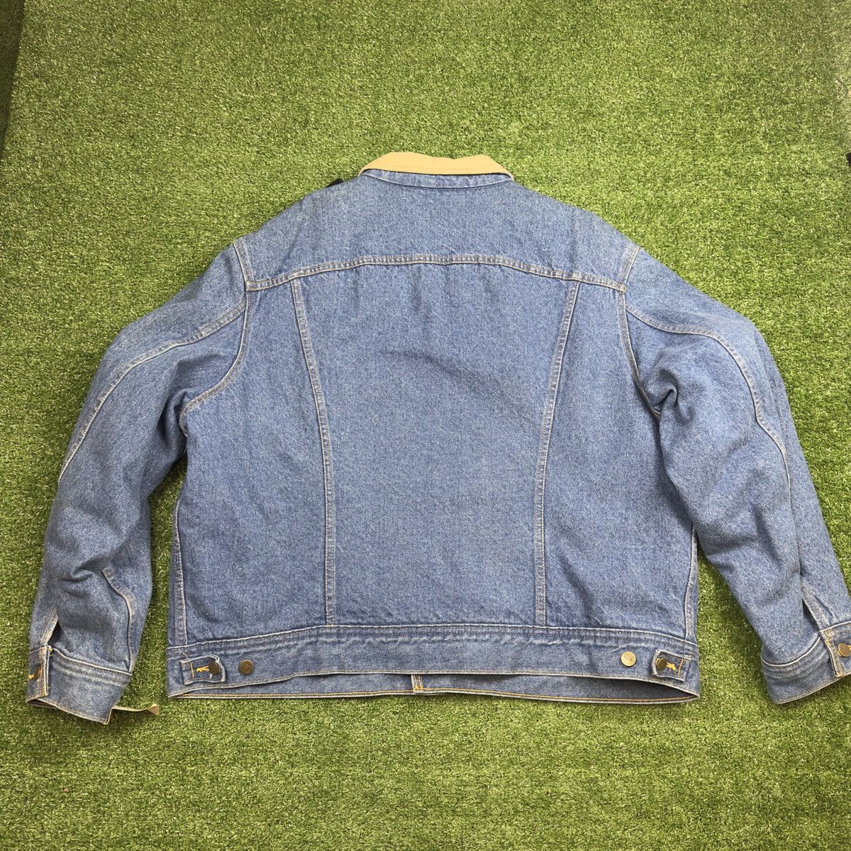 Lee Vintage 70s Lee Storm Rider Denim Jean Jacket Medium Size US M / EU 48-50 / 2 - 2 Thumbnail