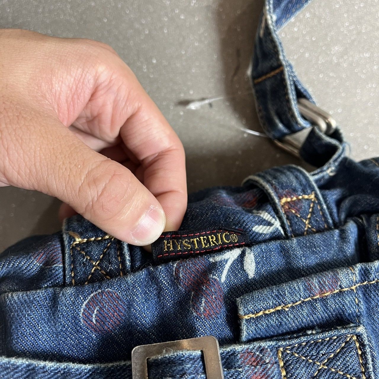 Hysteric Glamour Hysteric Glamour Cherry Denim Bag Size ONE SIZE - 3 Thumbnail