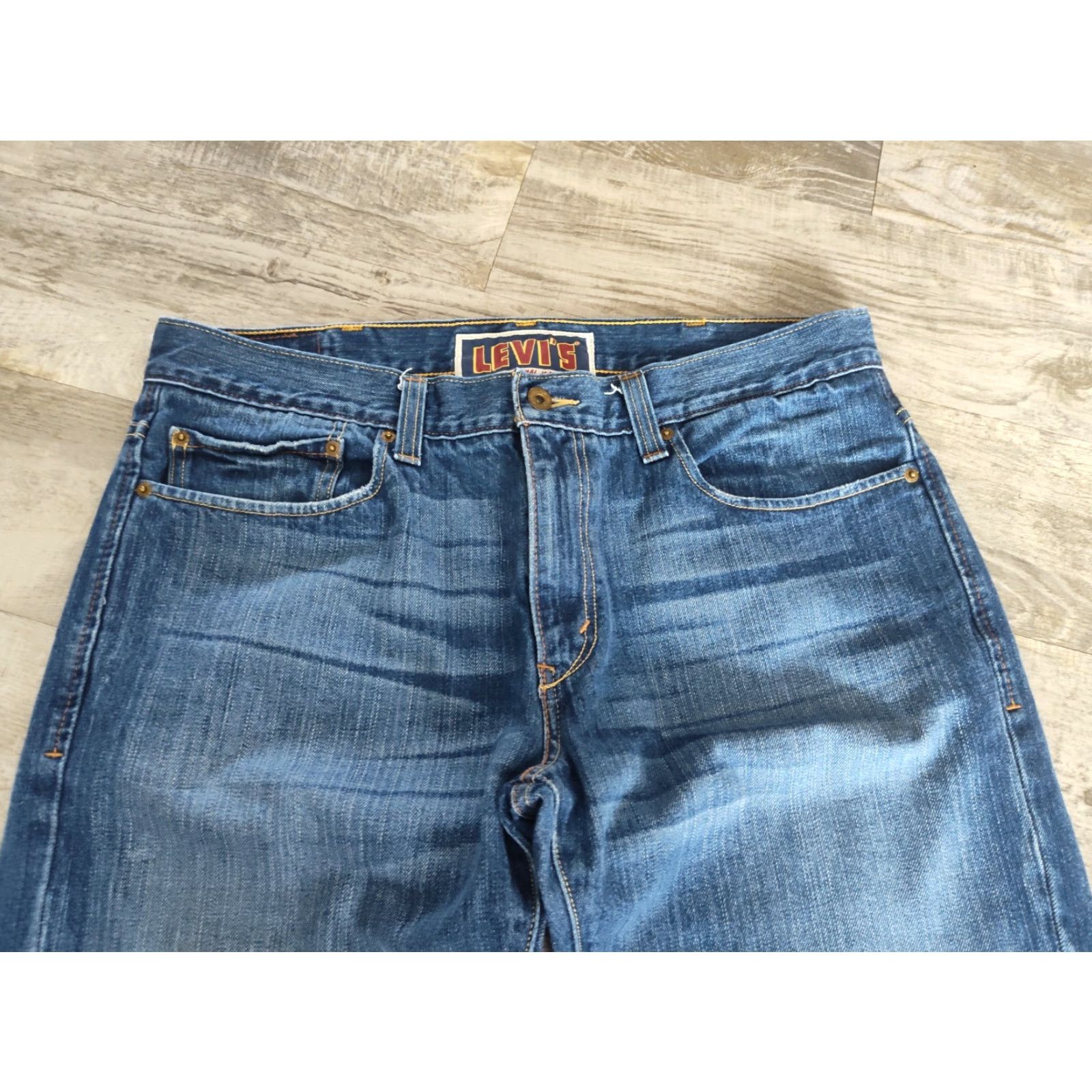 Levi's Levi's 511 Slim Fit Jeans Mens Size 38x32 Denim Vintage 90s Faded Whiskered Skinny Size US 38 / EU 54 - 5 Thumbnail