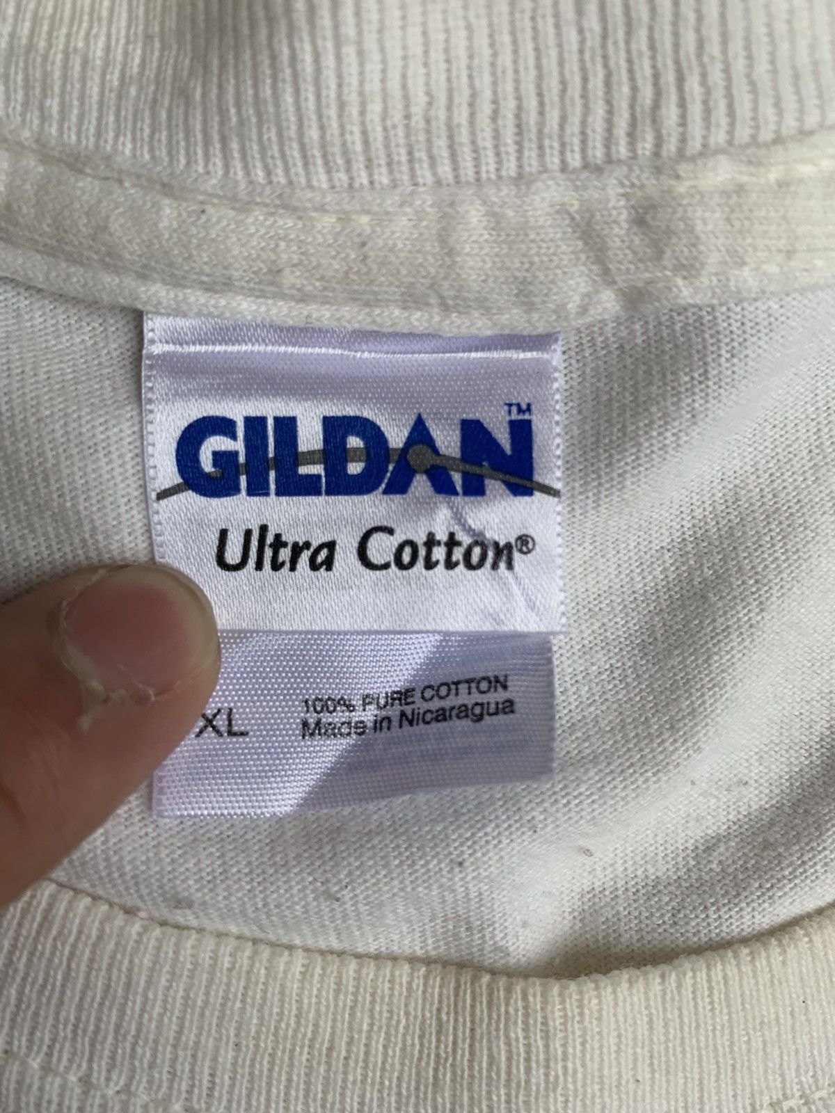 Gildan Early 2000s Jesus Tee Body Piercing Saved My Life Size US XL / EU 56 / 4 - 3 Thumbnail
