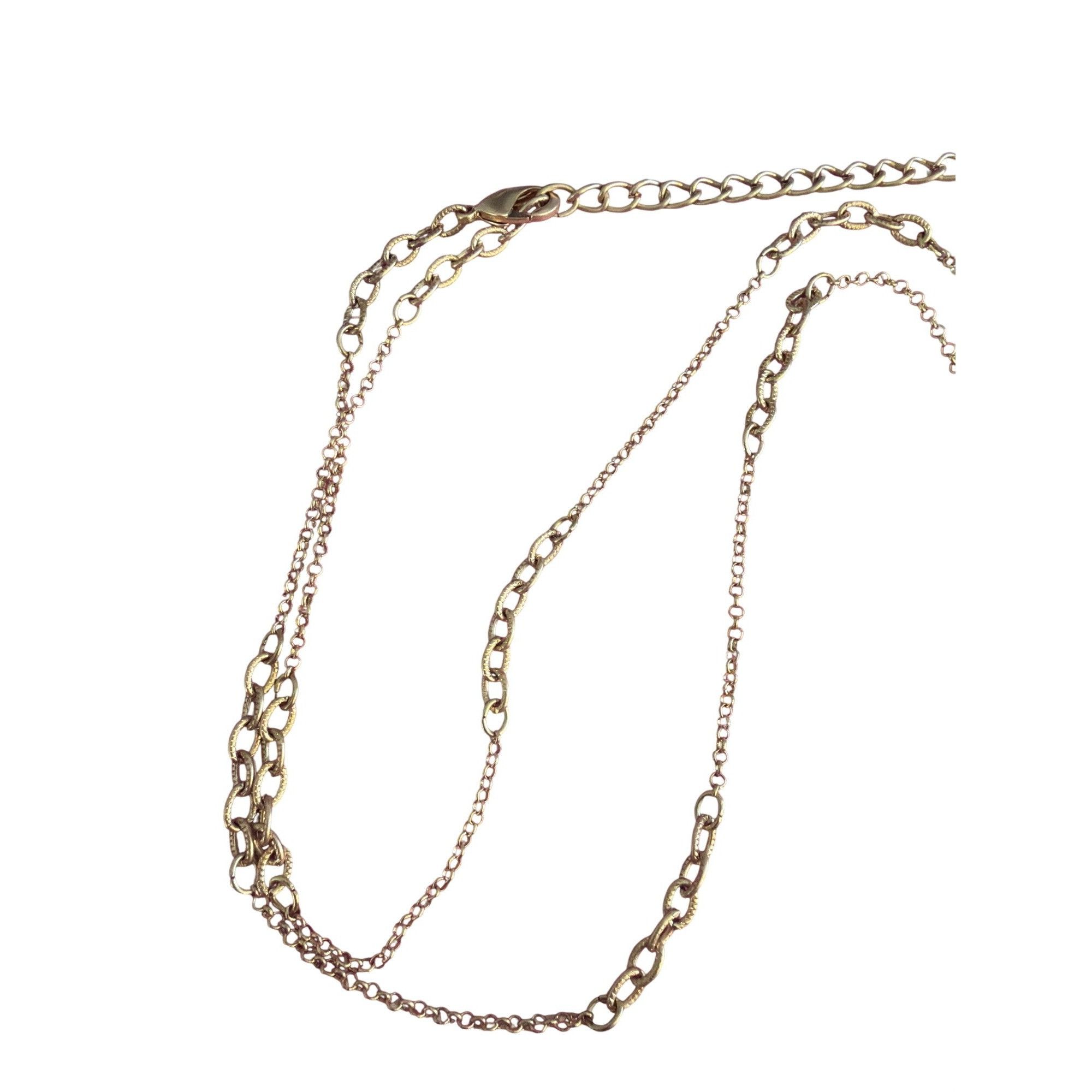 Chicos Chicos Pia Pendt Gold Tone Necklace 40" Faux Pearl Pendant R Size ONE SIZE - 4 Thumbnail