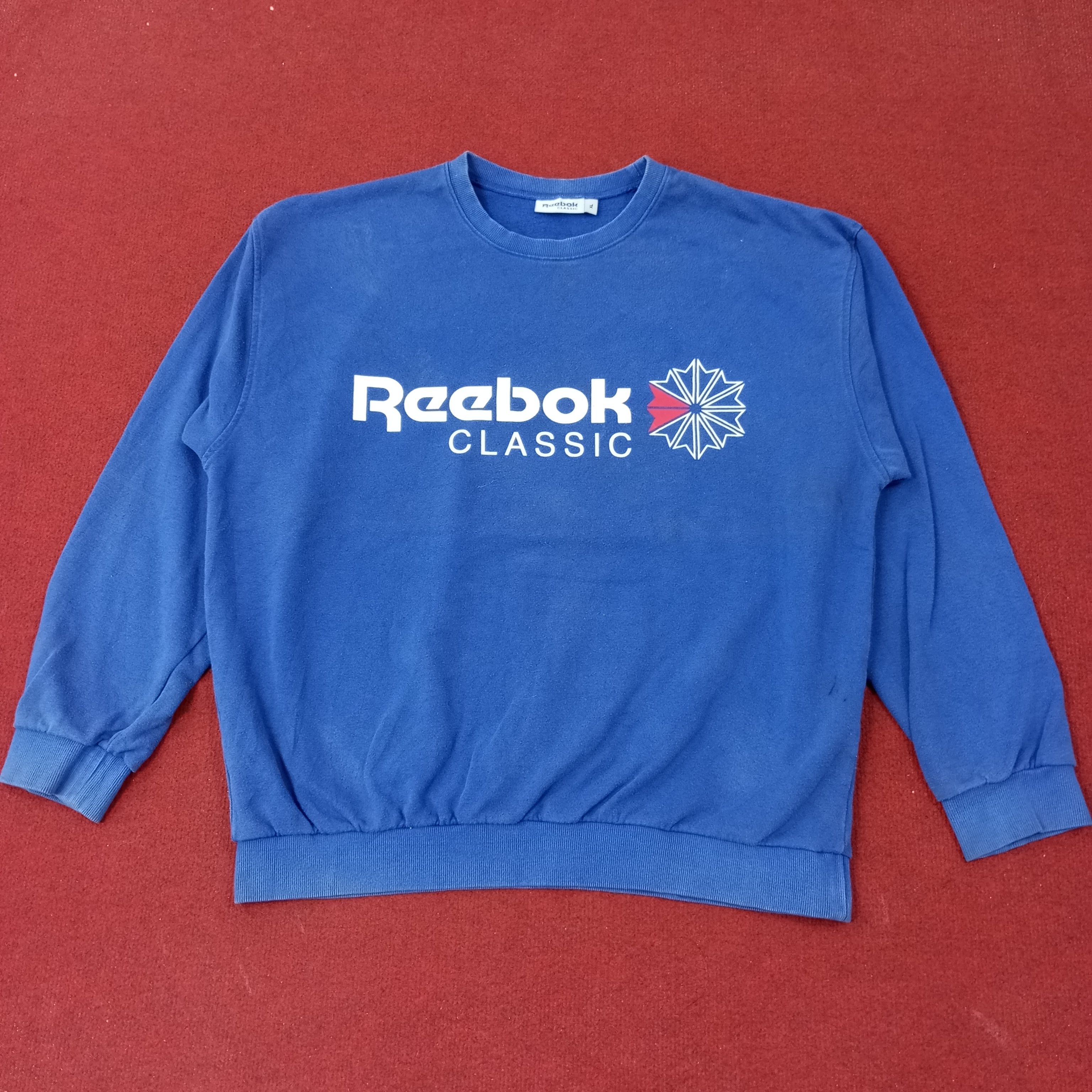 Reebok Reebok Classic Spellout Design Sweatshirt c226n16 Size US XL / EU 56 / 4 - 1 Thumbnail