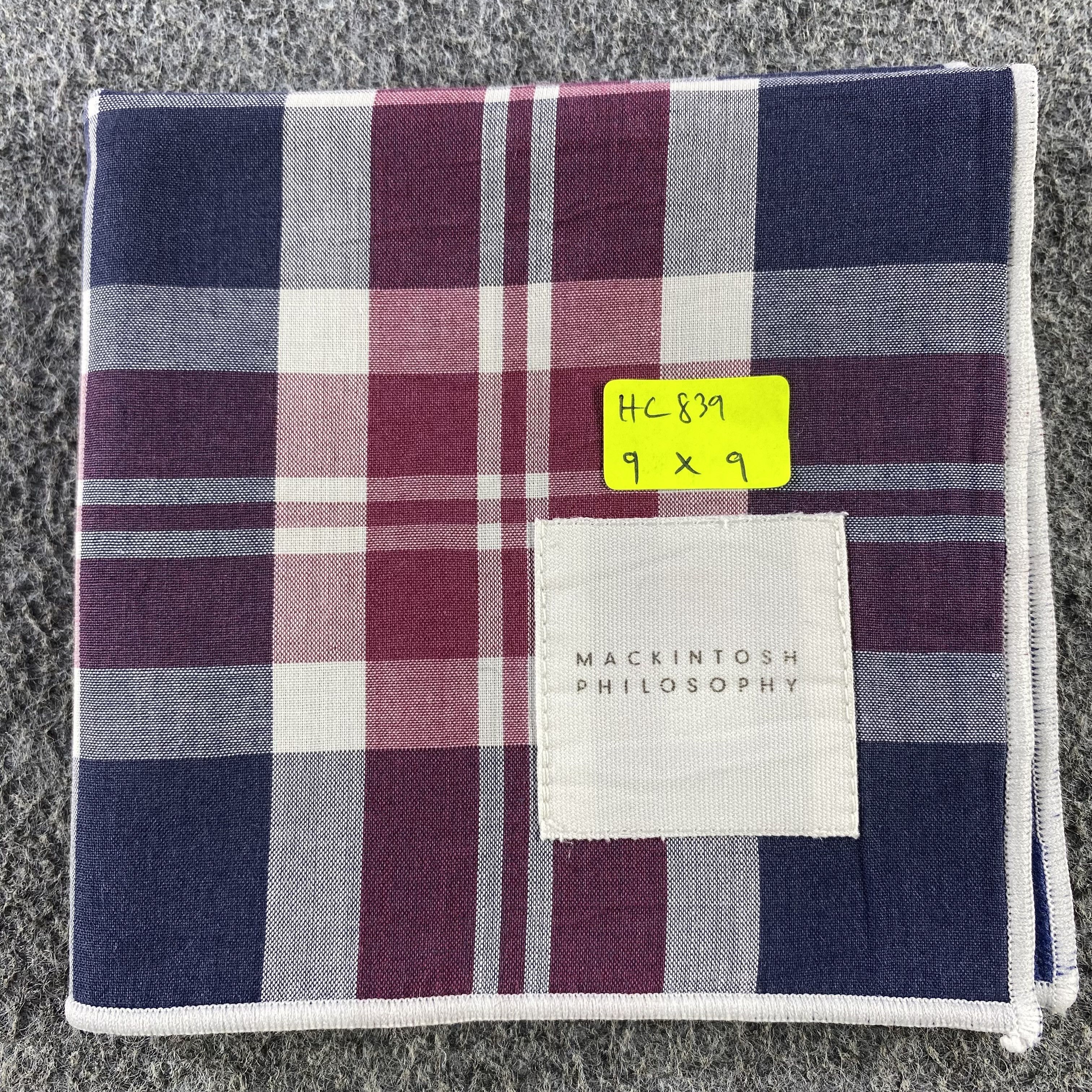 Mackintosh Mackintosh Philisophy Handkerchief/Neckerchief/Bandana HC839 Size ONE SIZE - 5 Thumbnail