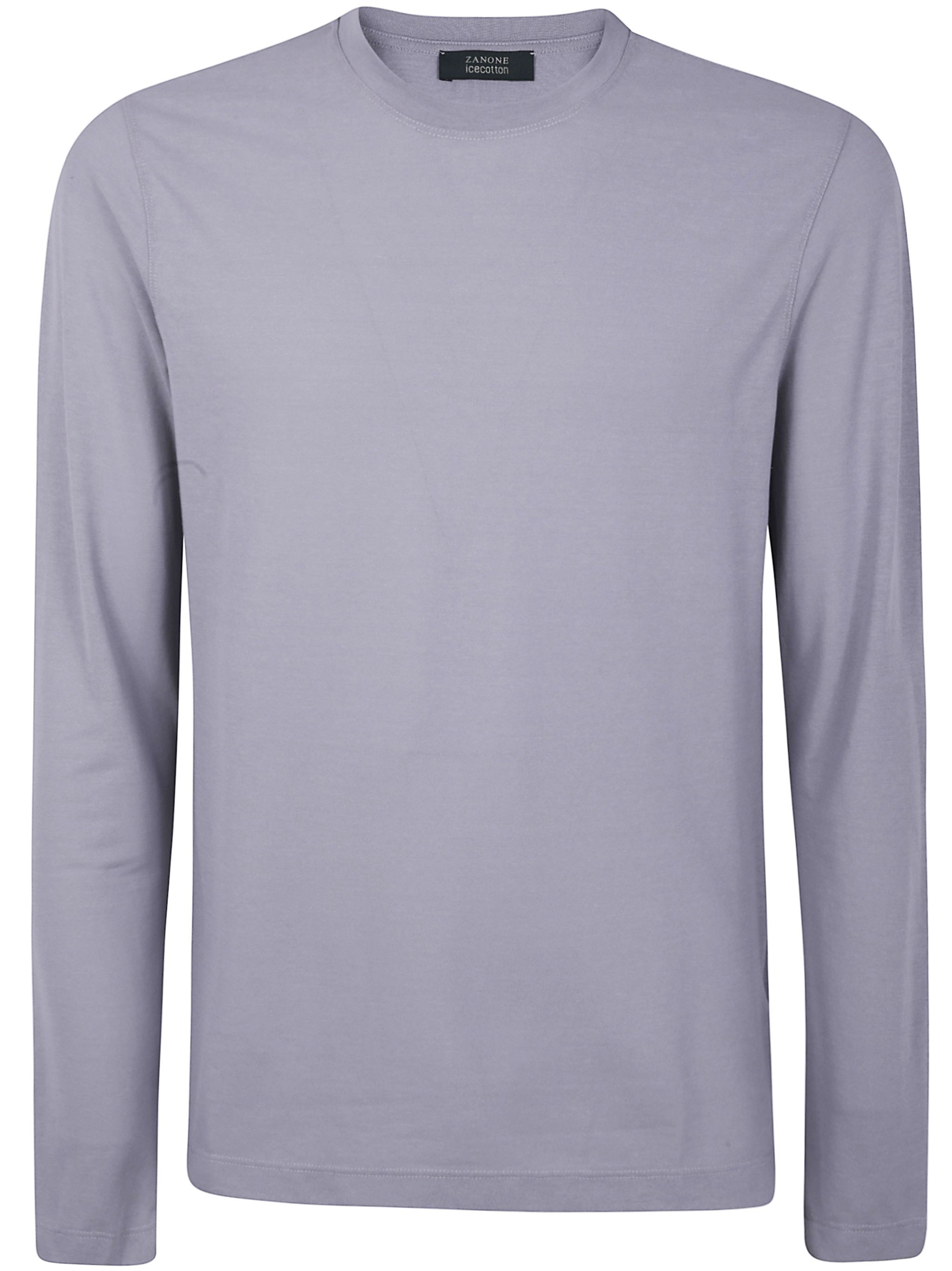 Zanone LONG SLEEVES CLASSIC T-SHIRT Size US XL / EU 56 / 4 - 1 Thumbnail