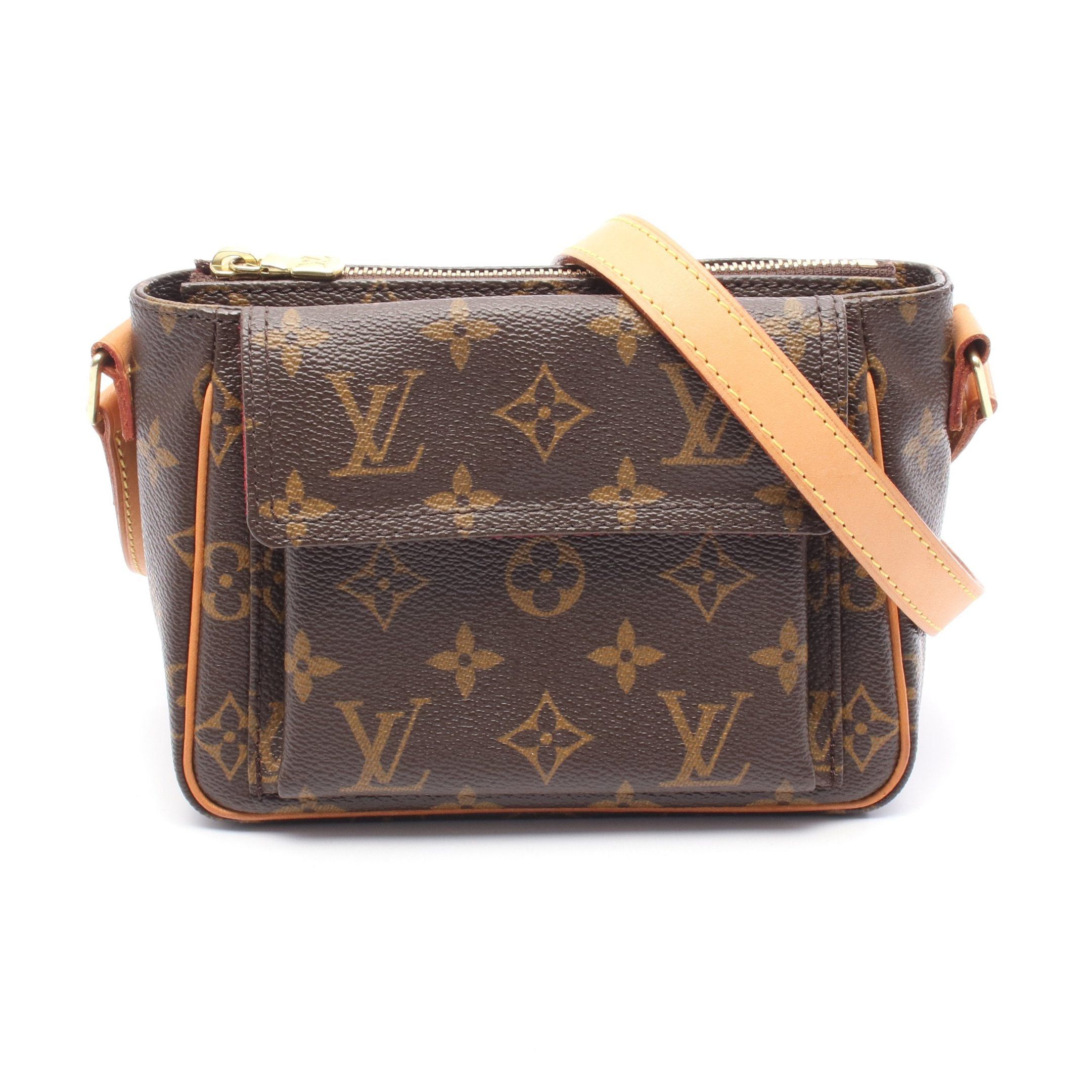 Louis Vuitton Louis Vuitton Viva Cite Pm Monogram Shoulder Bag Leather Brown Size ONE SIZE - 1 Thumbnail