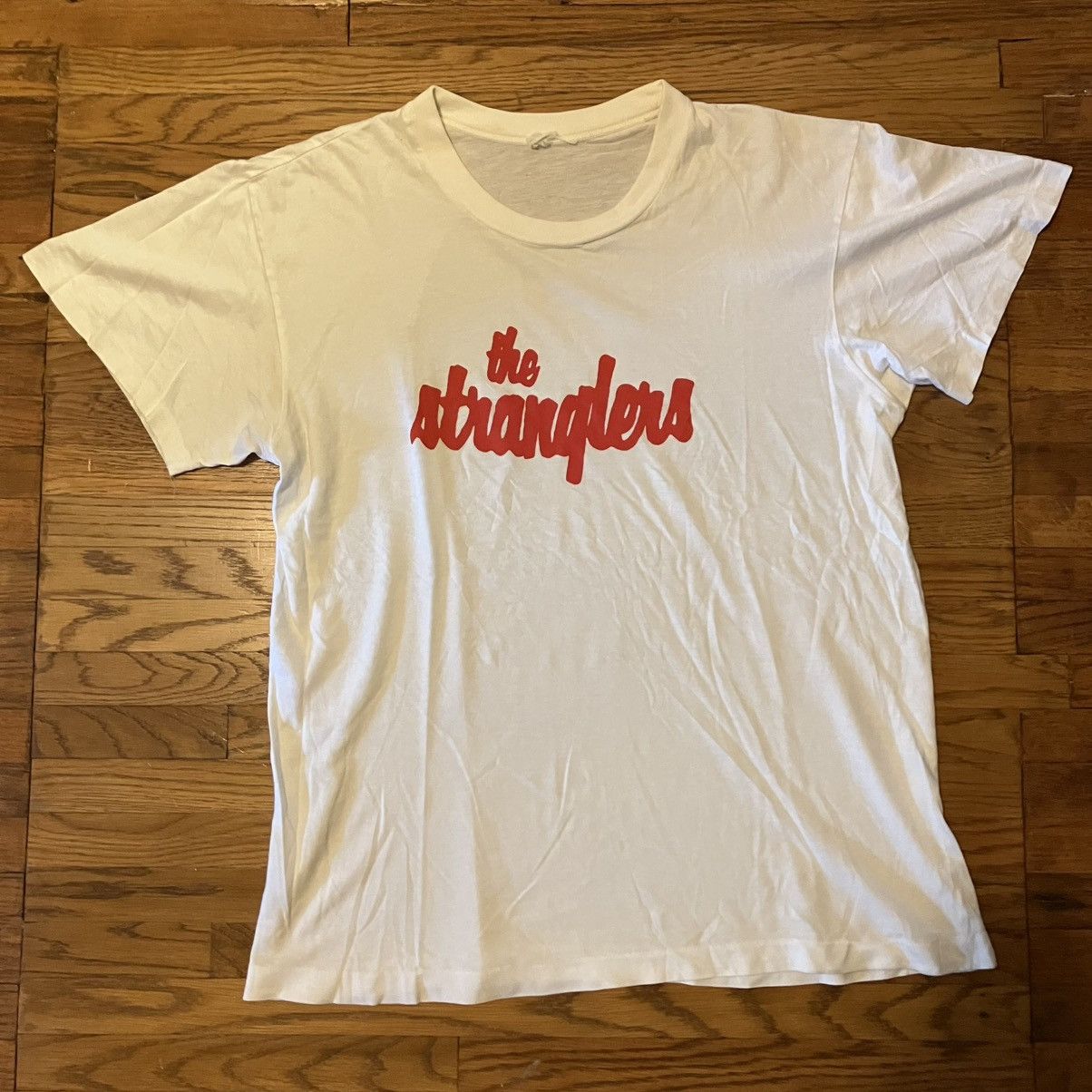 Vintage 1970s The Stranglers T-Shirt Size US M / EU 48-50 / 2 - 1 Thumbnail
