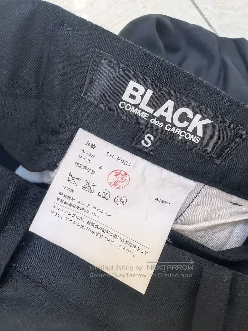 Comme des Garcons Comme Des Garcons size S Black Low-Rise Harem Pants Size 23" - 5 Thumbnail