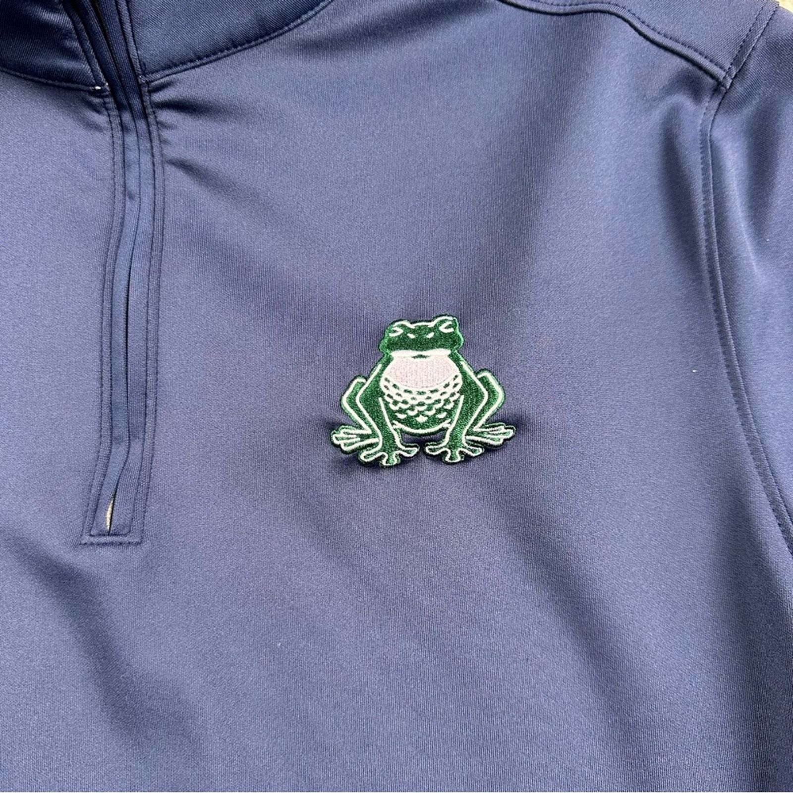 johnnie-O NWOT Johnnie-O Boston Common Golf 1/4 Zip – Blue – Size S Size US S / EU 44-46 / 1 - 5 Thumbnail