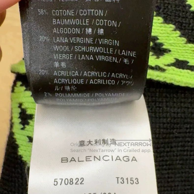 Balenciaga Balenciaga Letter sweater classic sweater Size M / US 6-8 / IT 42-44 - 5 Thumbnail