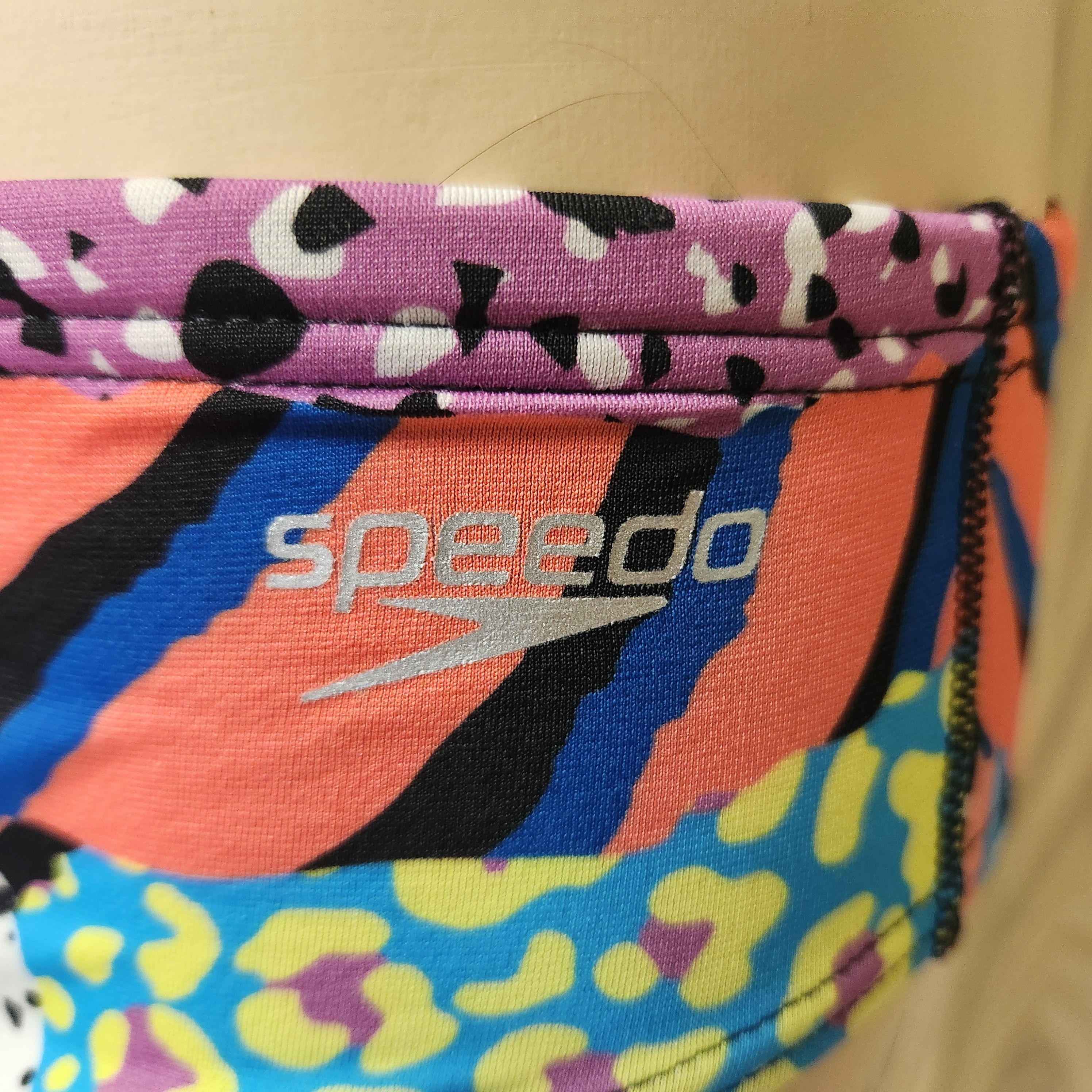 Speedo men's Speedo swim brief 32 bold multi color Size US 32 / EU 48 - 3 Thumbnail