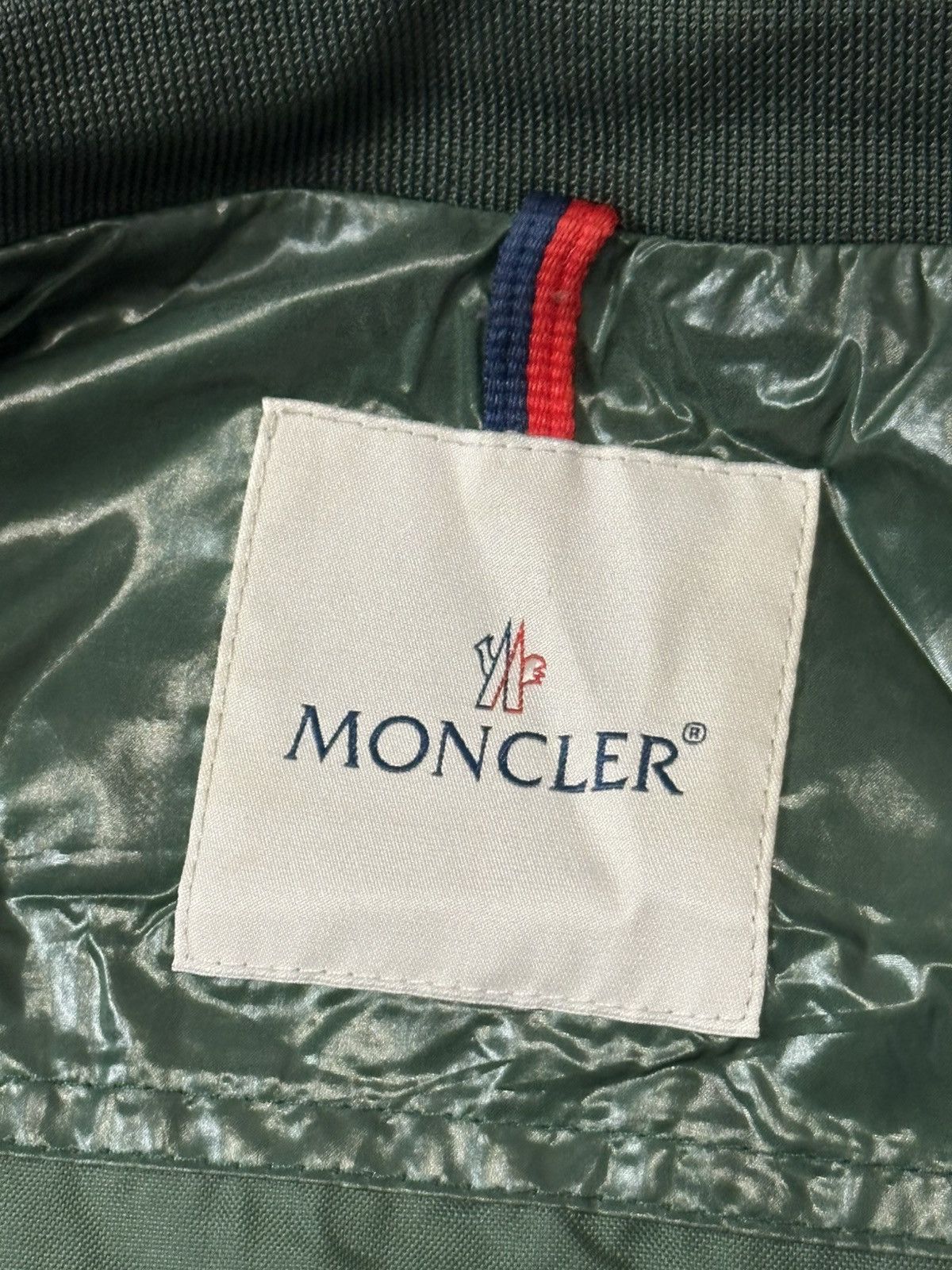 Moncler Vintage MONCLER Emile Green Windbreaker Jacket Size US M / EU 48-50 / 2 - 9 Thumbnail