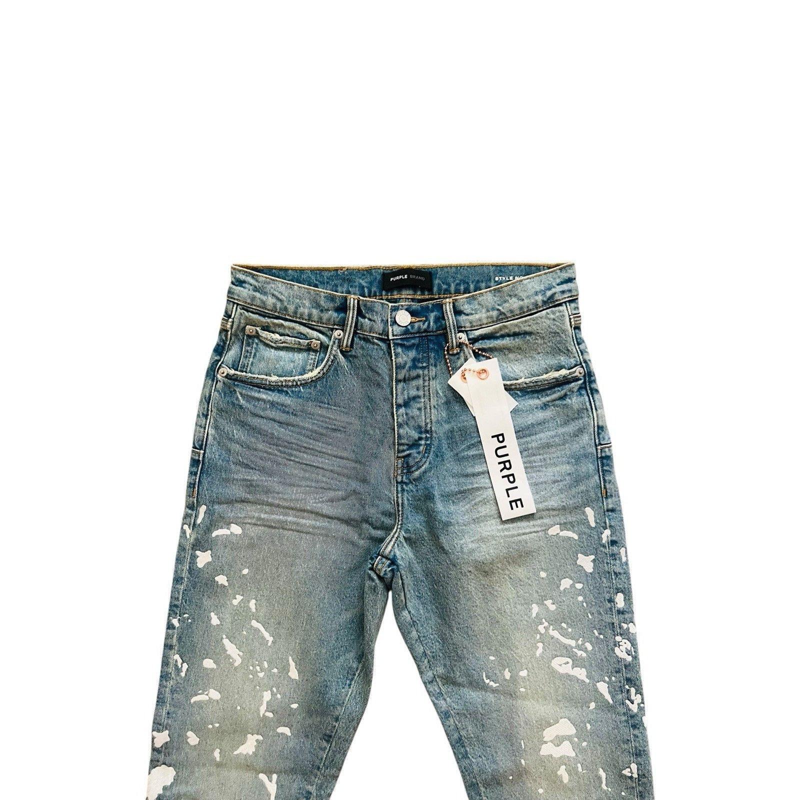 Purple Brand Purple Brand Jeans Men Slim Straight Blue P001 Size 30/32 Size US 30 / EU 46 - 2 Thumbnail