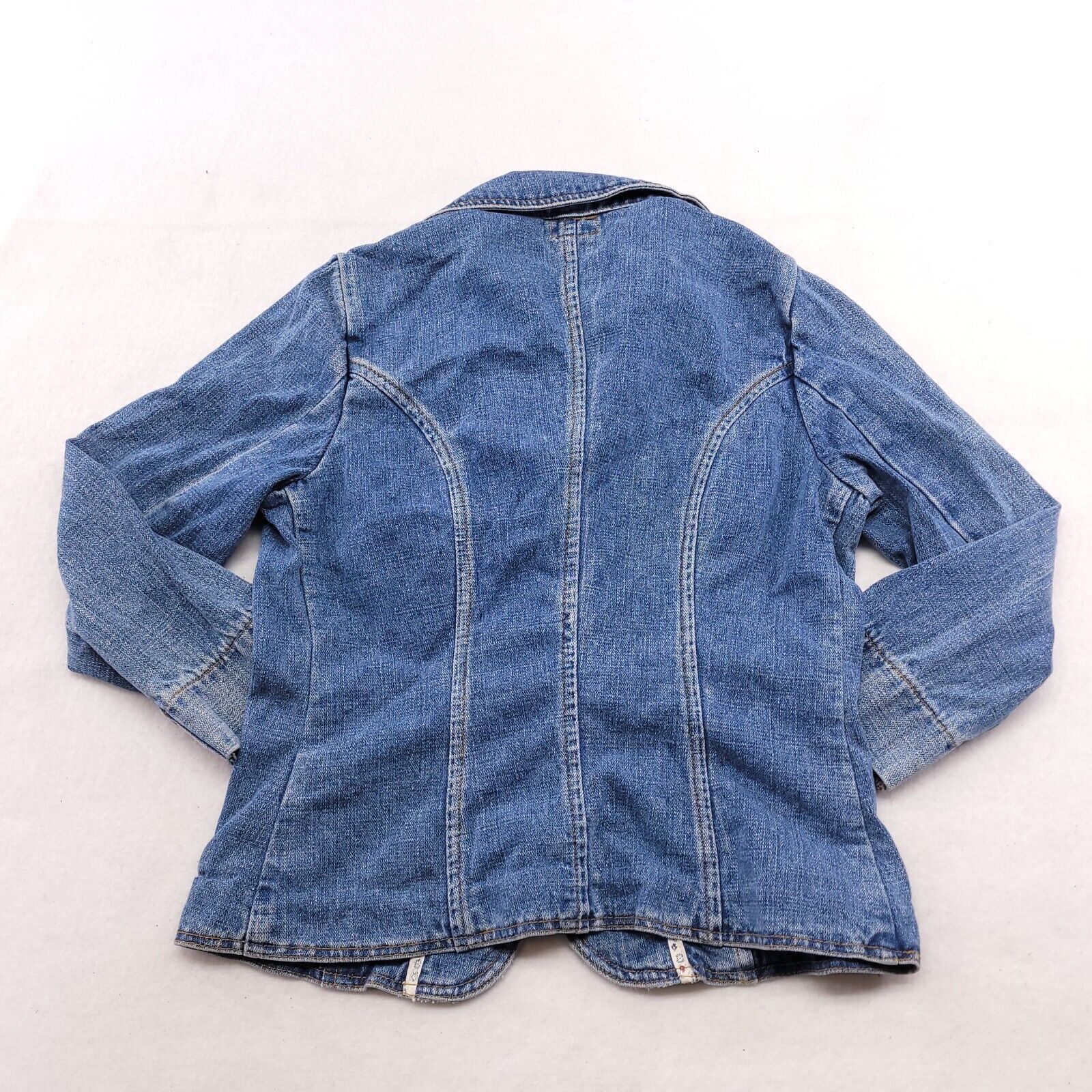 Mossimo Mossimo Button Up Denim Jacket Womens Size Small S Blue Size S / US 4 / IT 40 - 10 Thumbnail