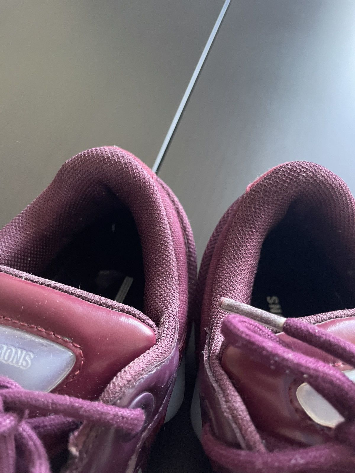 Raf Simons Raf Simons ozweego burgundy red Size US 8 / EU 41 - 6 Thumbnail