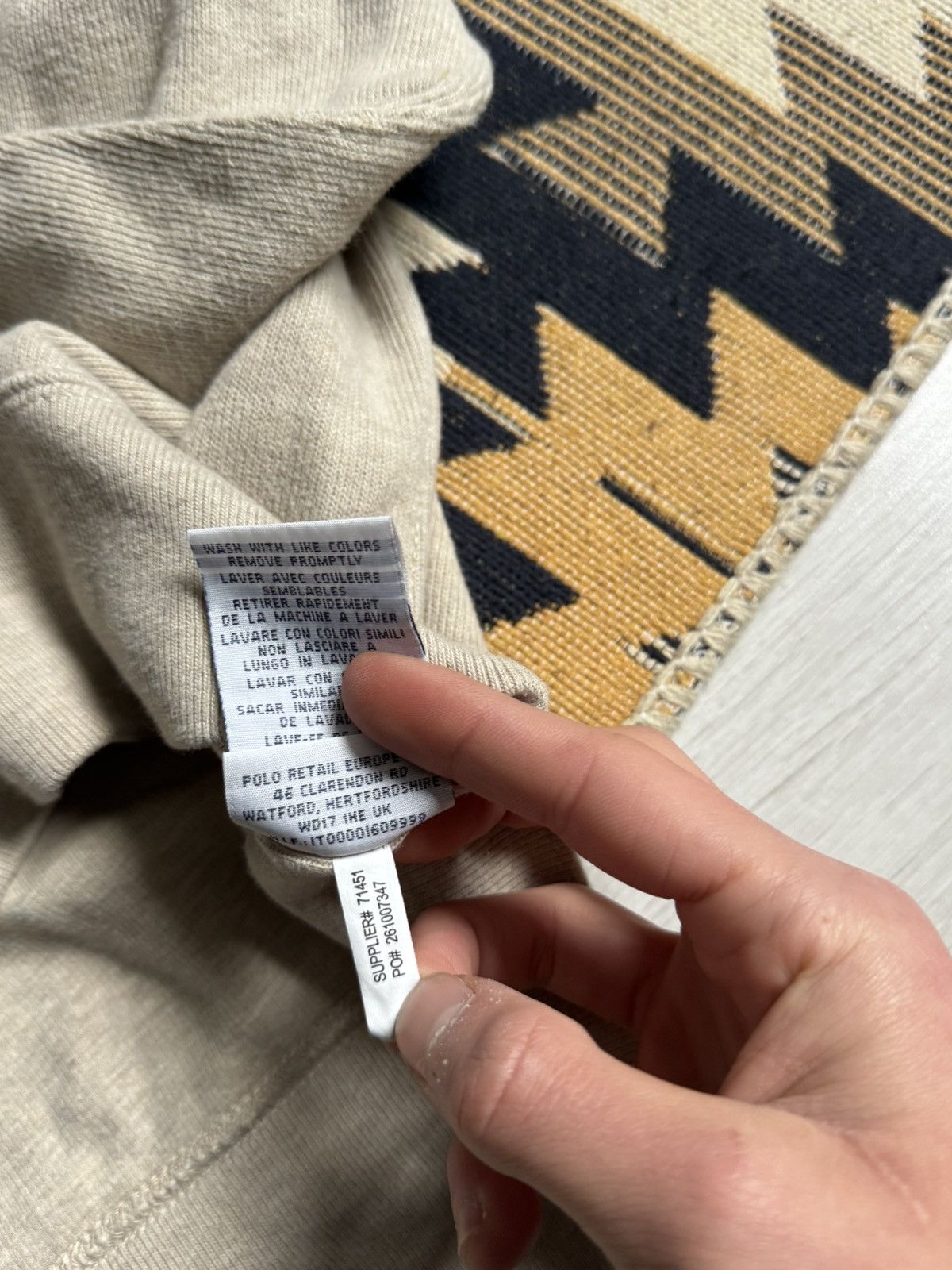 Polo Ralph Lauren Vintage Polo Ralph Lauren 1/3 Sweater Size US L / EU 52-54 / 3 - 10 Thumbnail