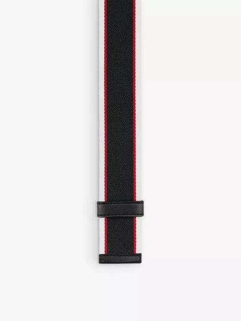 Christian Louboutin o1s1wg110125 Size: OS/Embellished Leather Belt in Black Size ONE SIZE - 3 Thumbnail