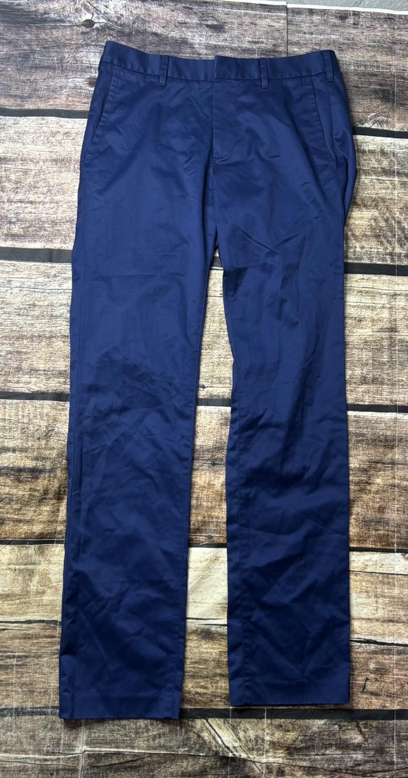 Bonobos Bonobos Chino Pants Mens 29x32 Monday Blue Cotton Slim Fit Size US 29 - 1 Thumbnail