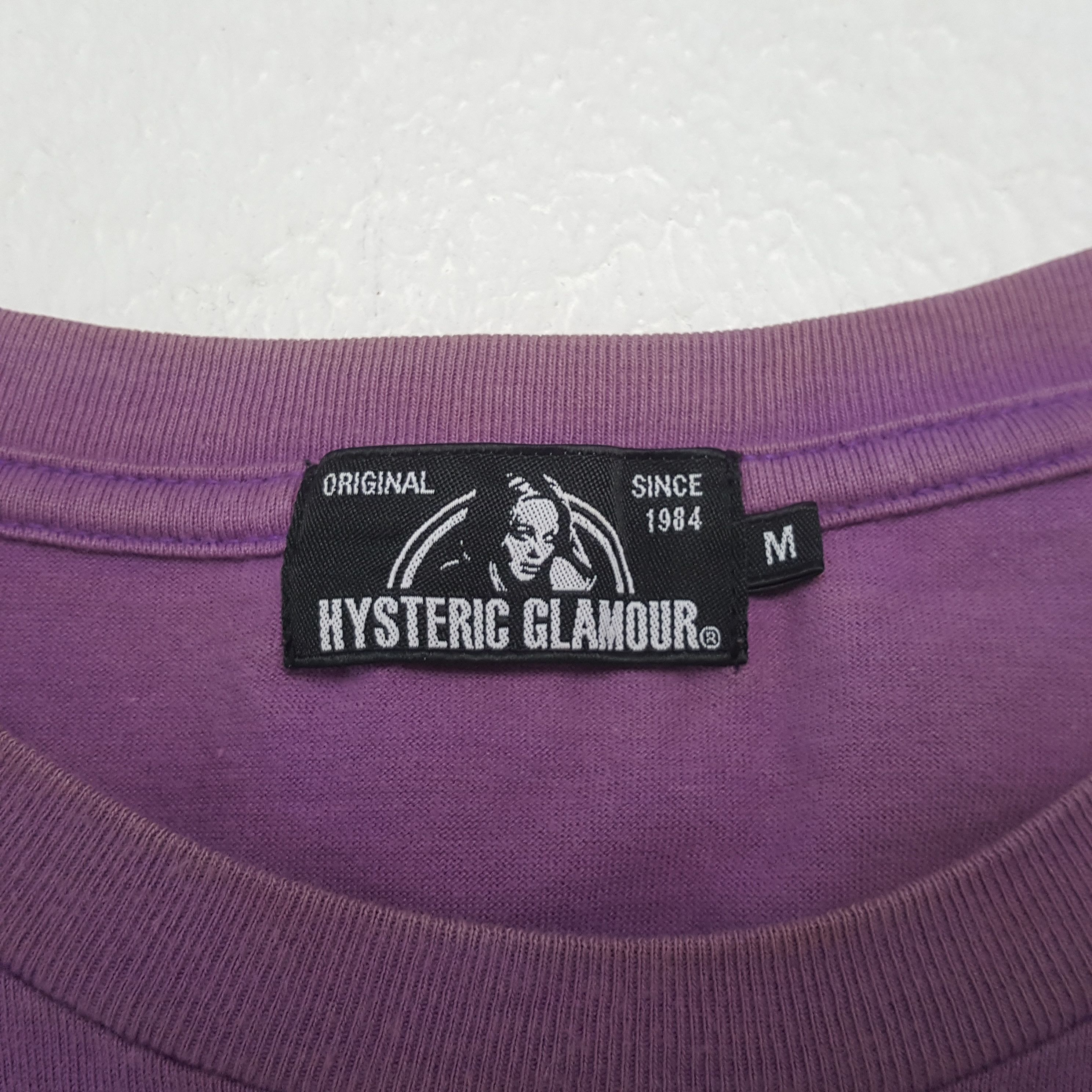 Hysteric Glamour Hysteric Glamour Japanese Brand Tshirt C294N60 Size US M / EU 48-50 / 2 - 5 Thumbnail