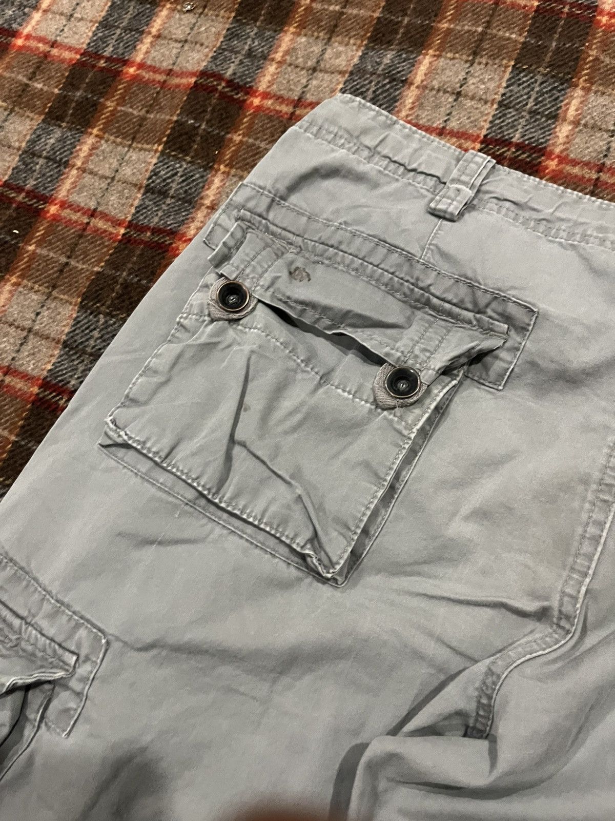 Steve And Barrys Vintage Y2K 2000’s Steve and Barry’s Military Cargo Pants Size 34" / US 12 / IT 48 - 12 Thumbnail