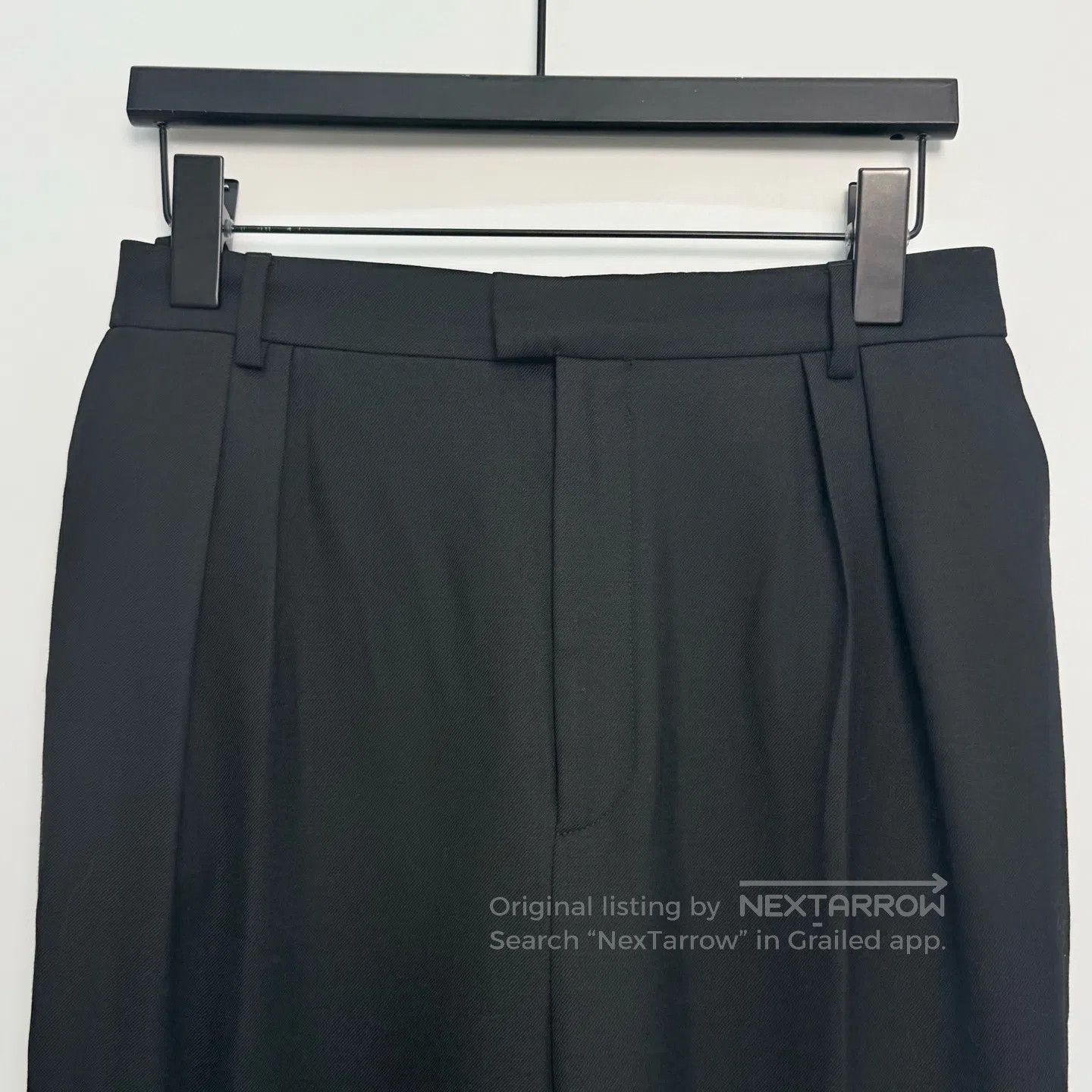 Celine Celine Slim Wool Tapered Trousers| Size US 36 / EU 52 - 2 Thumbnail