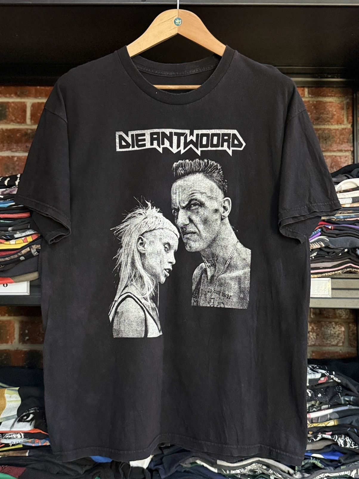 Rap Tees Vintage Die Artwoord South African Hip Hop Duo Faded Tee Size US L / EU 52-54 / 3 - 1 Thumbnail