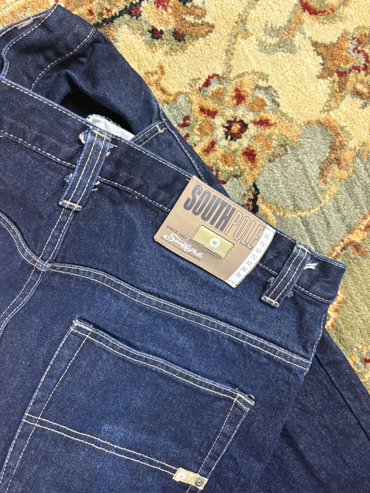 Southpole Vintage Y2K South pole Denim Pants Size US 36 / EU 52 - 5 Thumbnail