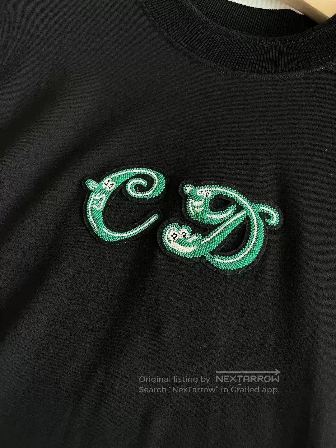 Dior dior x sacai beaded embroidered t. Size US XL / EU 56 / 4 - 4 Thumbnail