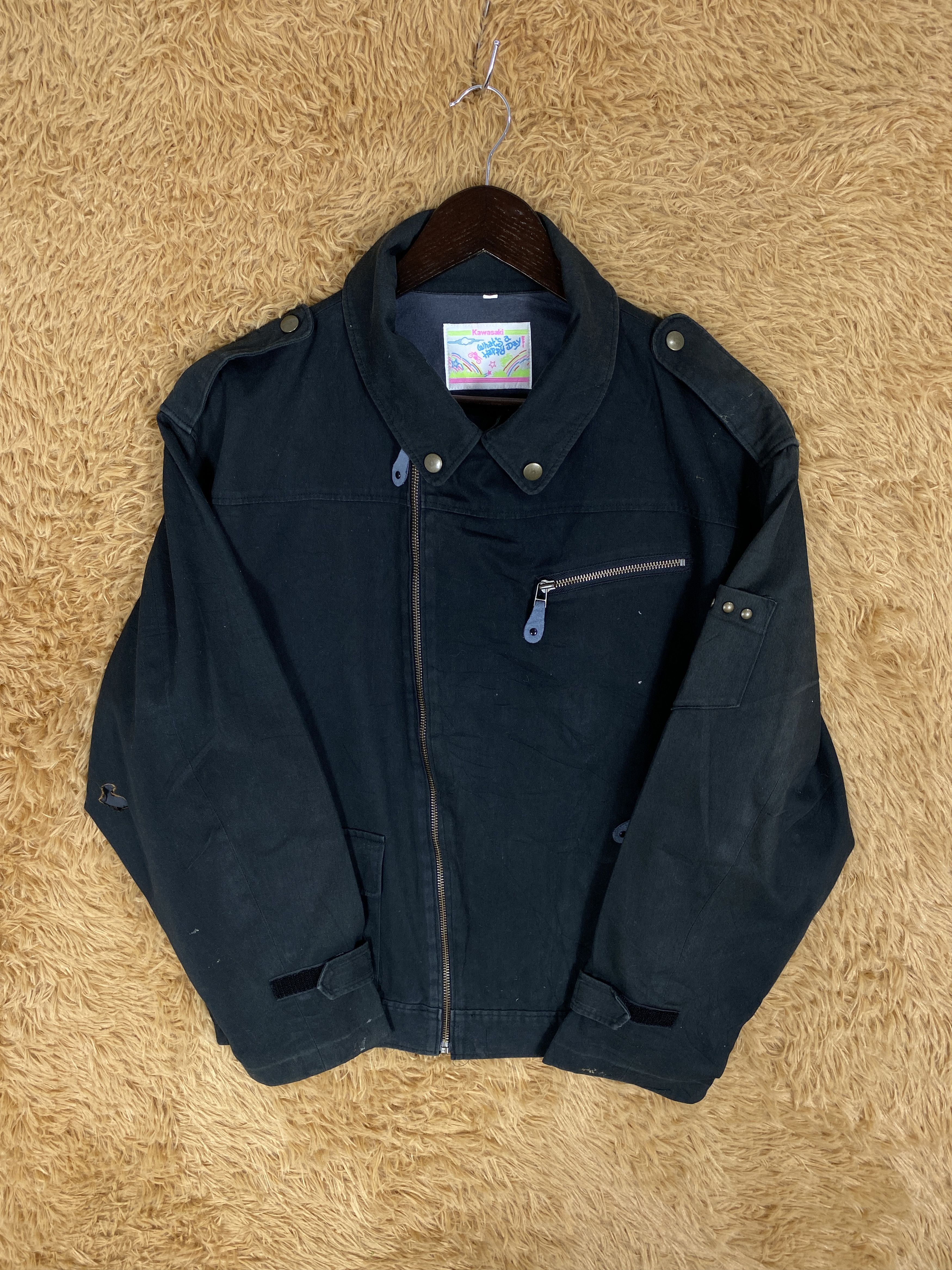 Japanese Brand Vintage Kawasaki Rockers Jacket J2315 Size US S / EU 44-46 / 1 - 3 Thumbnail