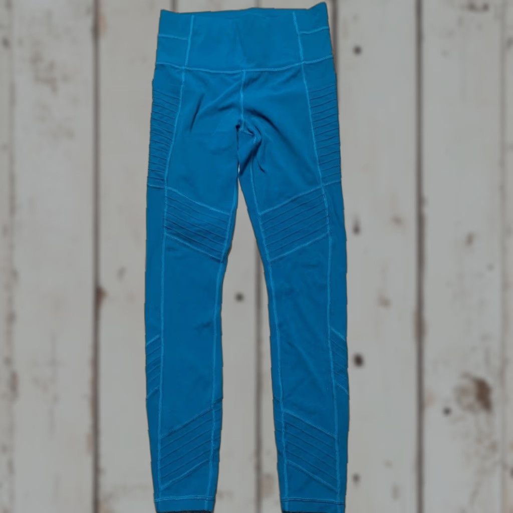 Athleta Athleta Leggings XS Blue Women Regular Ankle Pilling Rechecked Size 26" / US 2 / IT 38 - 1 Thumbnail