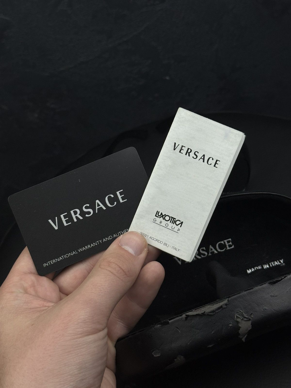 Versace Vintage Versace Sunglasses MOD 4098 GB1/71 Size ONE SIZE - 15 Thumbnail