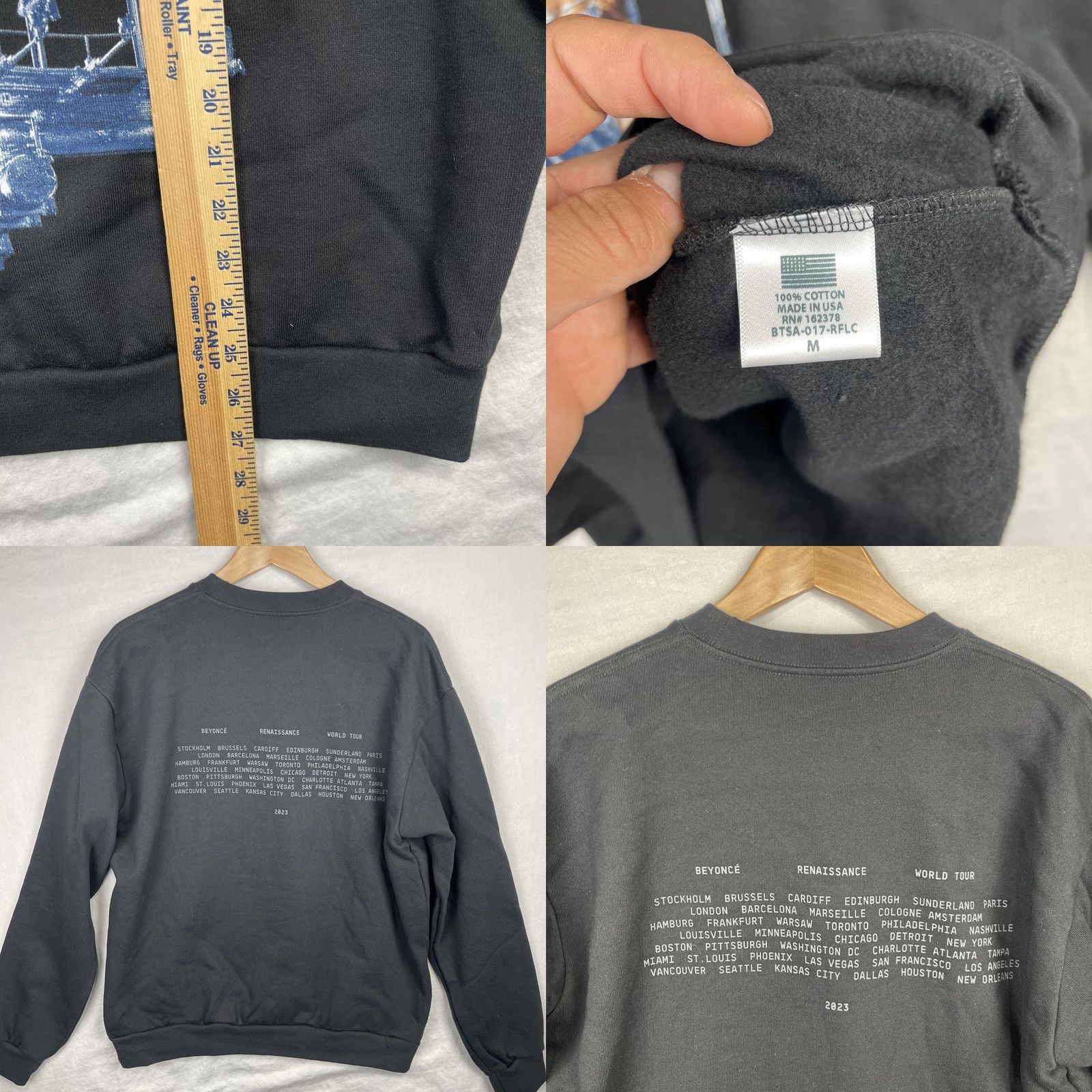 Vintage Beyonce Mens Sweater Shirt? Size US M / EU 48-50 / 2 - 8 Thumbnail
