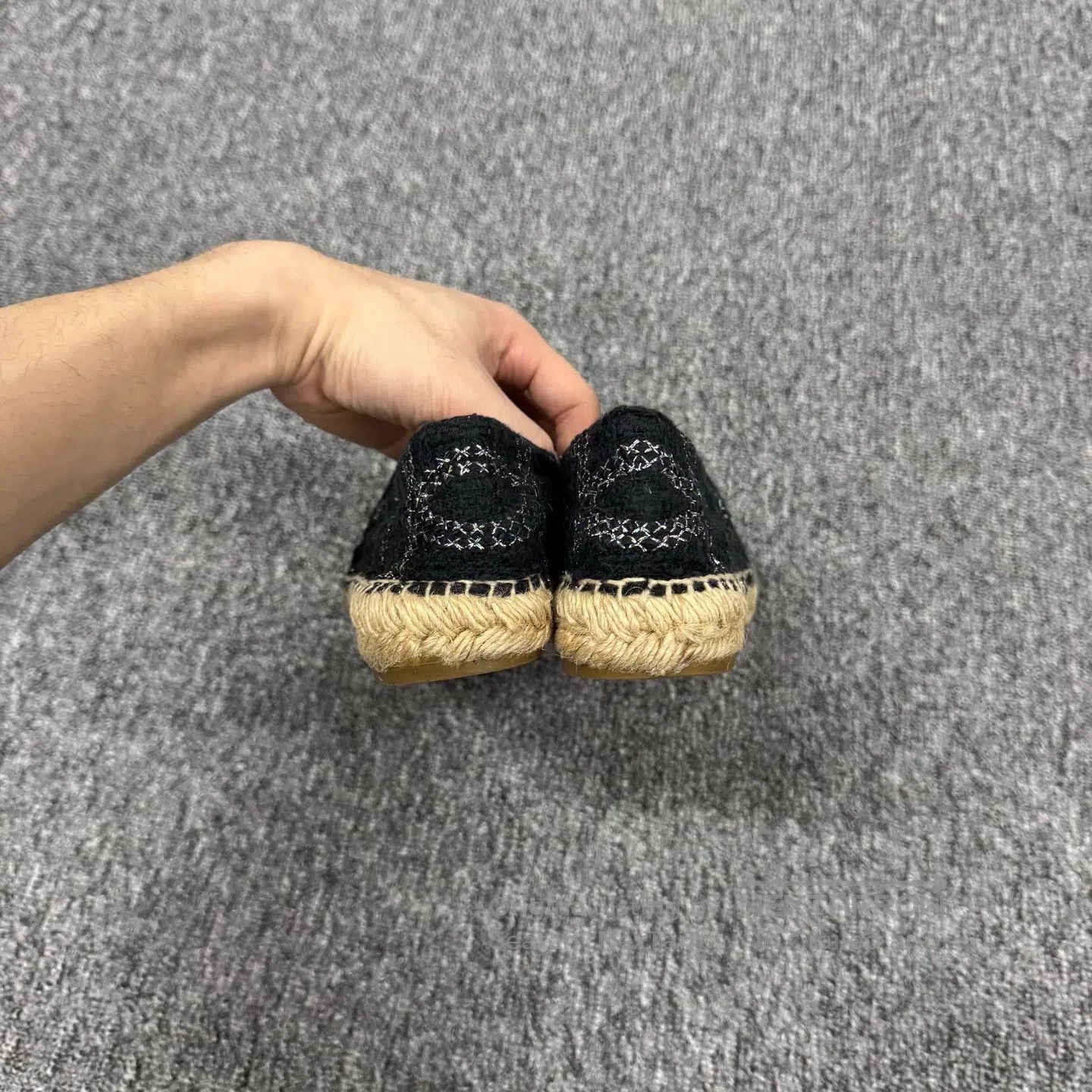 Chanel Chanel Double C woolen fisherman's shoes| Size US 6.5 / IT 36.5 - 5 Thumbnail