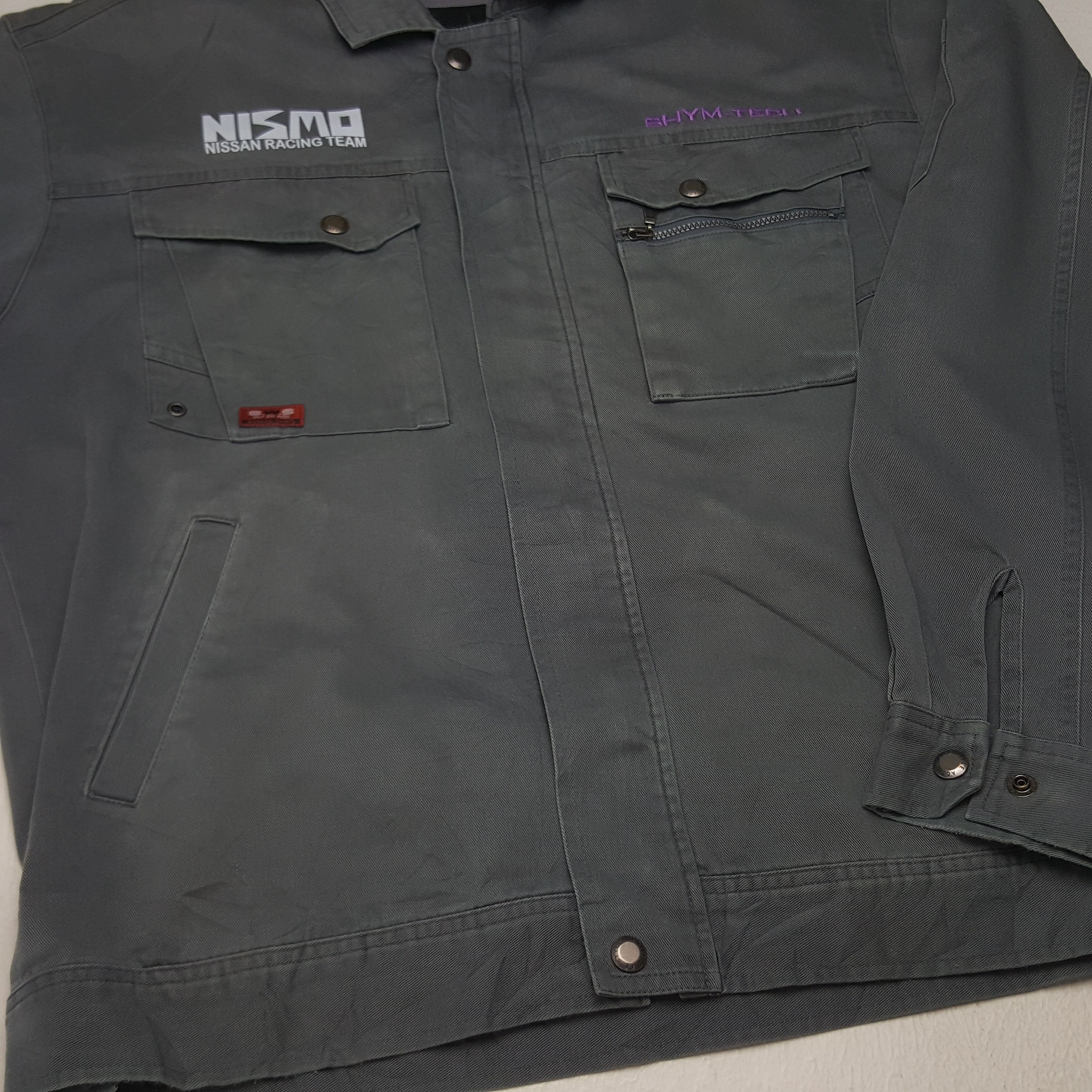 Japanese Brand × Vintage Vintage Nismo Nissan Japan Racing Team Custom Jacket C283N8 Size US L / EU 52-54 / 3 - 8 Thumbnail