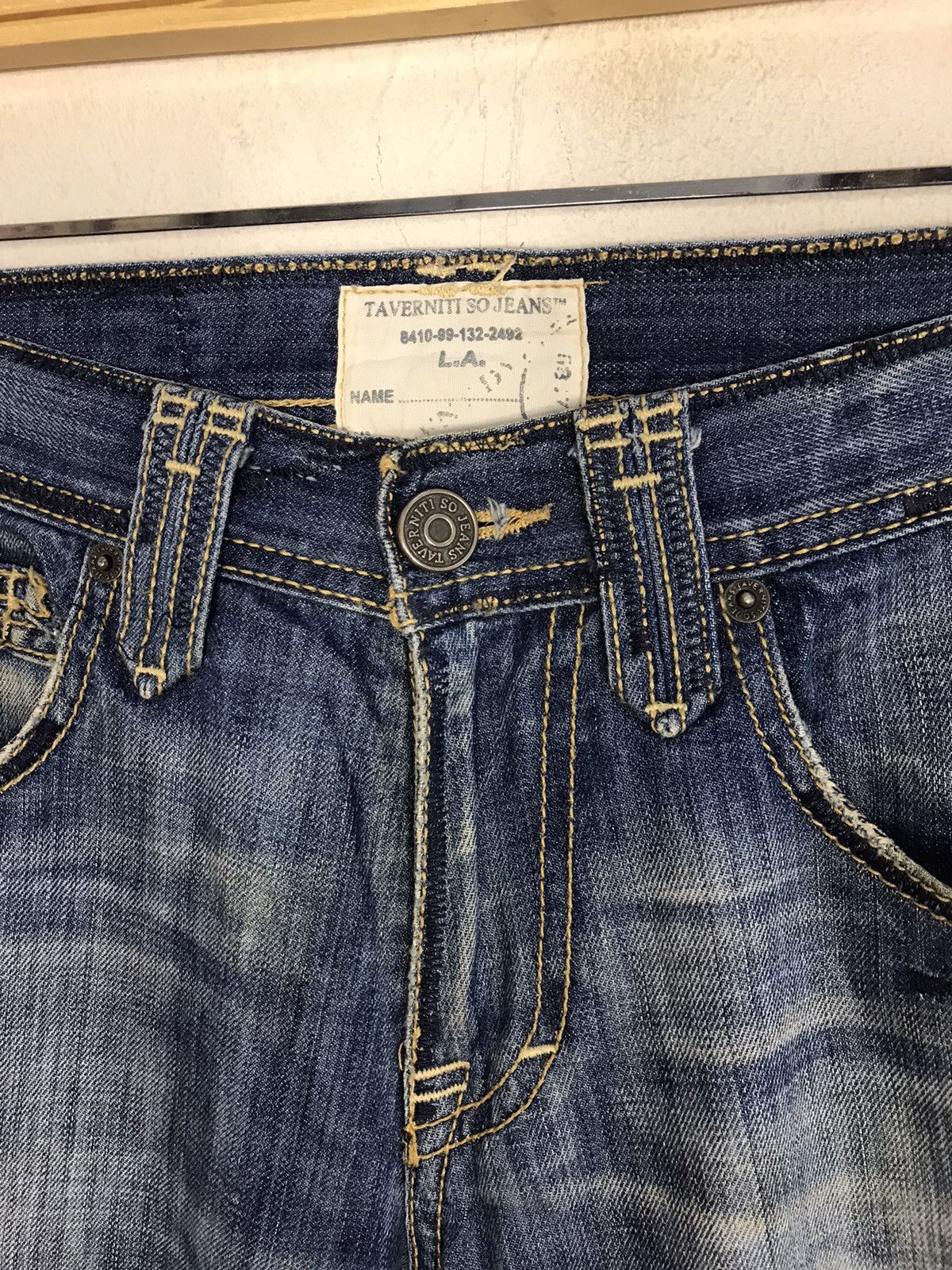 Jimmy Taverniti Taverniti Jeans By Jimny Taverniti Indigo Denim Jean Size US 32 / EU 48 - 5 Thumbnail
