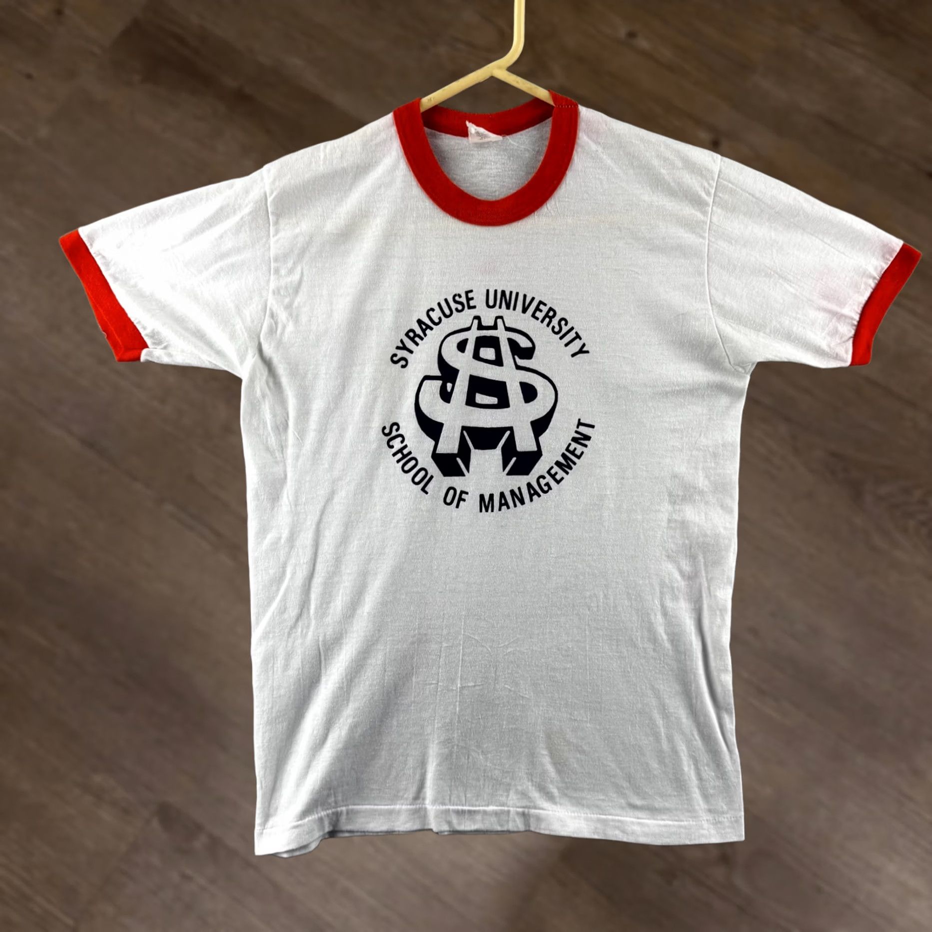 Vintage Vintage 70s 80s Army Fitness Program Ringer T-Shirt USA 