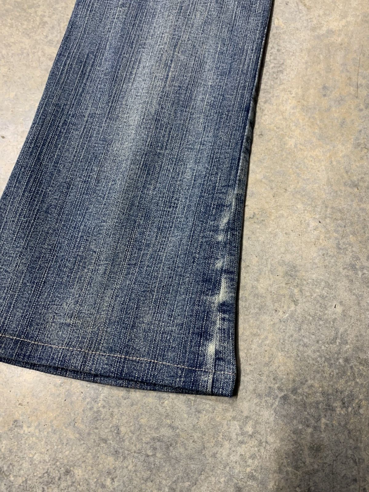 Japanese Brand × Vintage Flare denim X.F.Y.Y jean nice design Size 29" - 18 Thumbnail