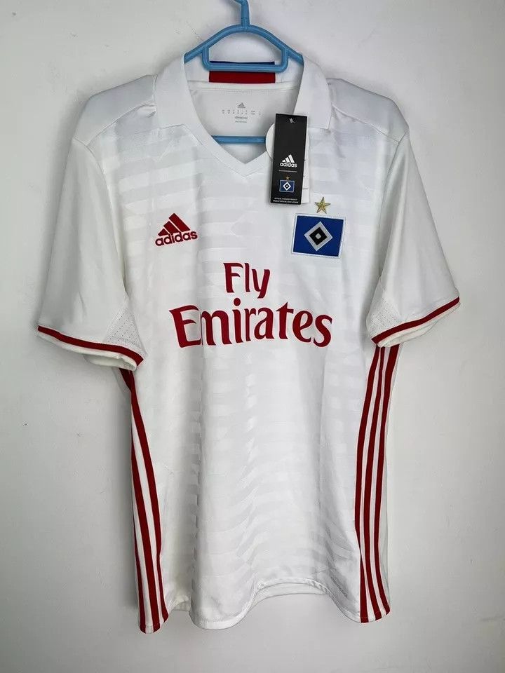 Adidas SV HAMBURG 2016 2017 HOME FOOTBALL SHIRT SOCCER JERSEY Size US M / EU 48-50 / 2 - 14 Thumbnail