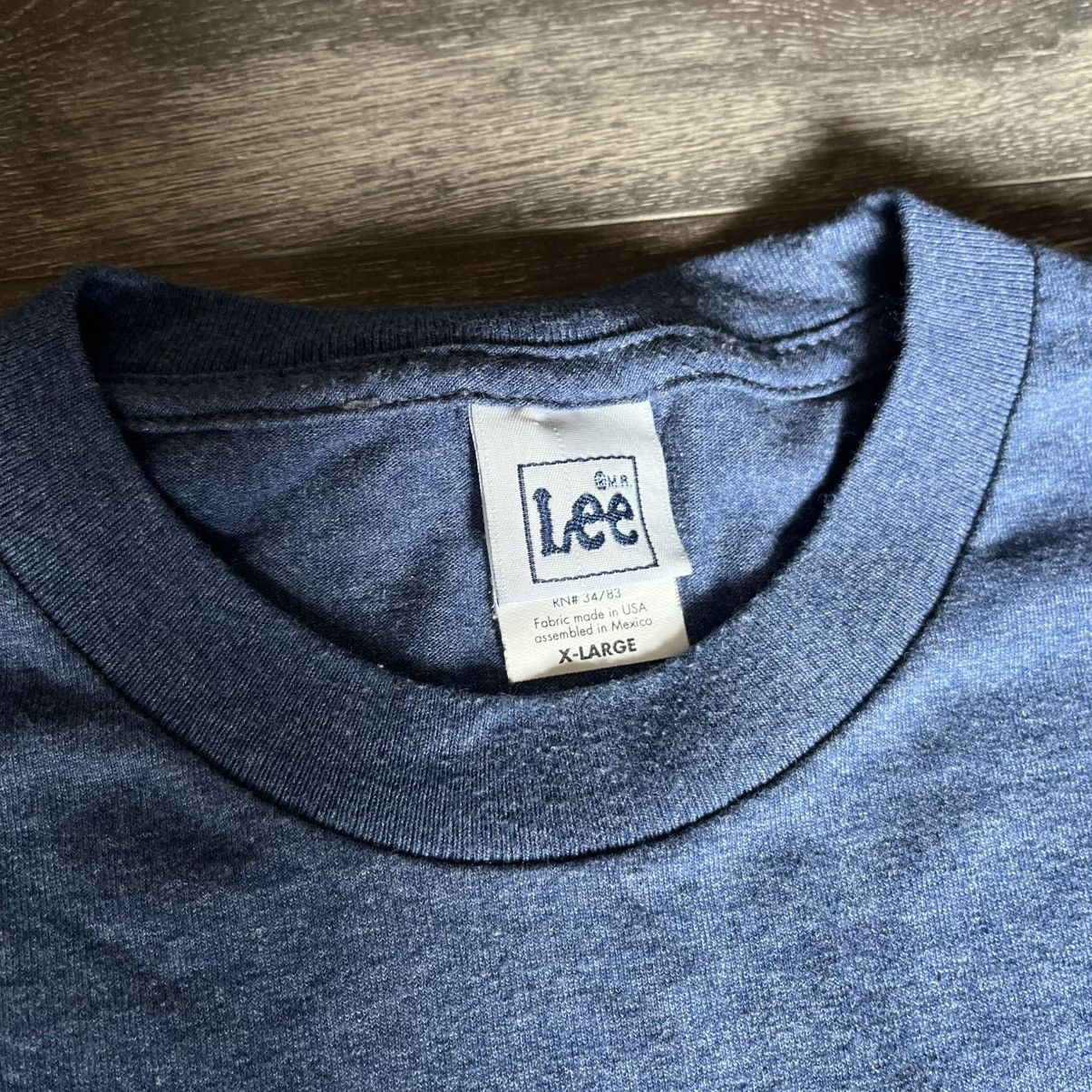 Lee Vintage 1990s Lee Buddy Lee’s Carpenter Longsleeve Tee Shirt Size US XL / EU 56 / 4 - 4 Thumbnail