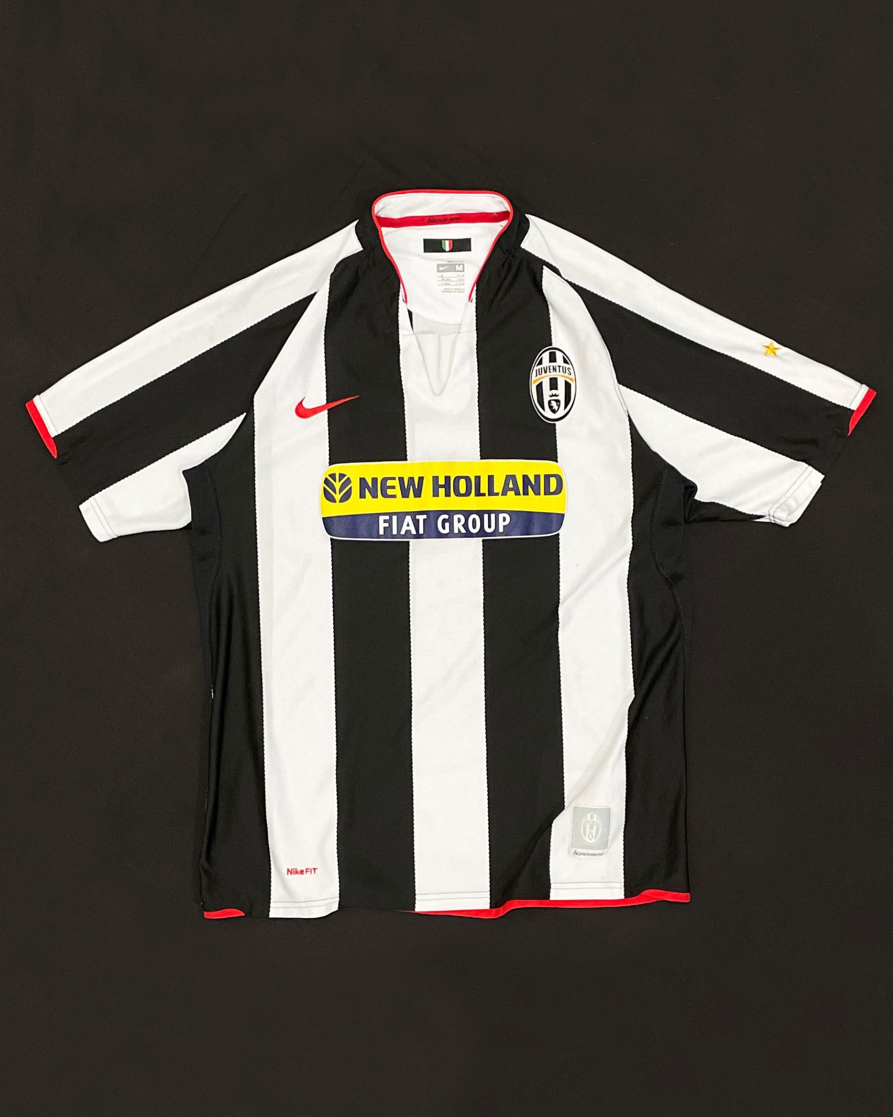 Nike Juventus Home Kit 2007 2008 Size US M / EU 48-50 / 2 - 1 Thumbnail