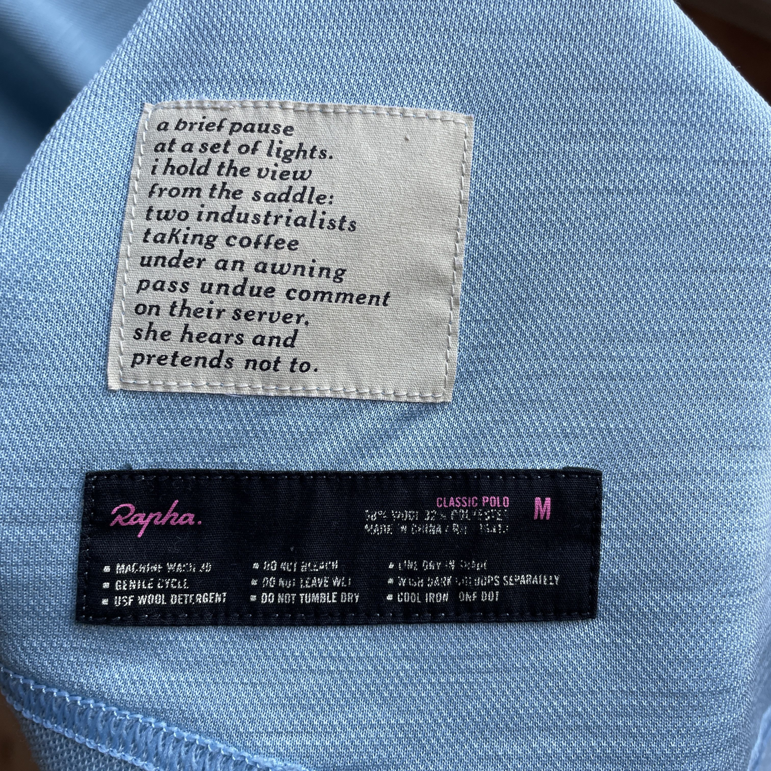 Rapha Rapha Wool Classic Cycling Polo T-Shirt Size M Size US M / EU 48-50 / 2 - 6 Thumbnail