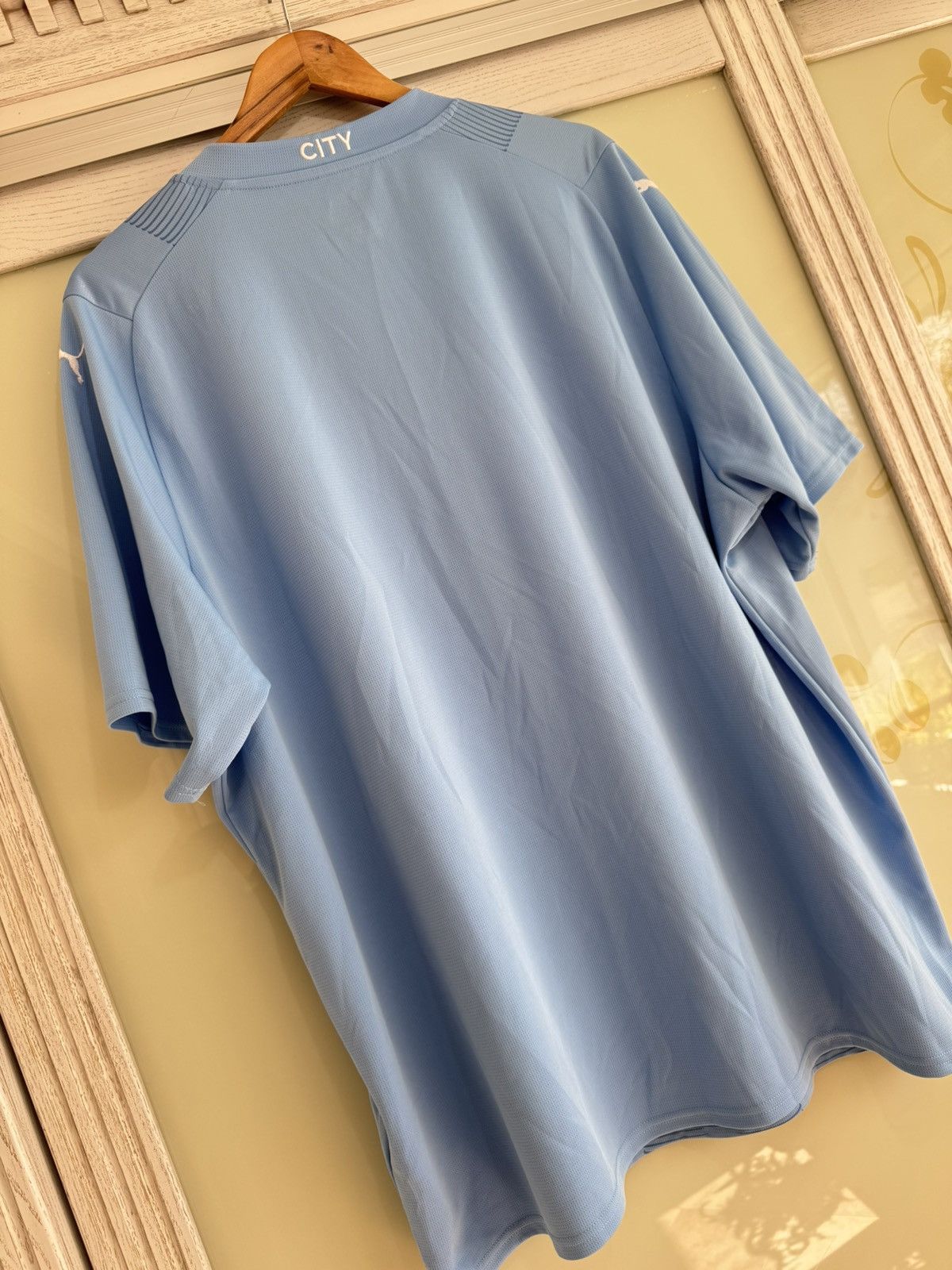 Puma Manchester City 2023-2024 Home Soccer Jersey Football Kit Size US XXL / EU 58 / 5 - 10 Thumbnail