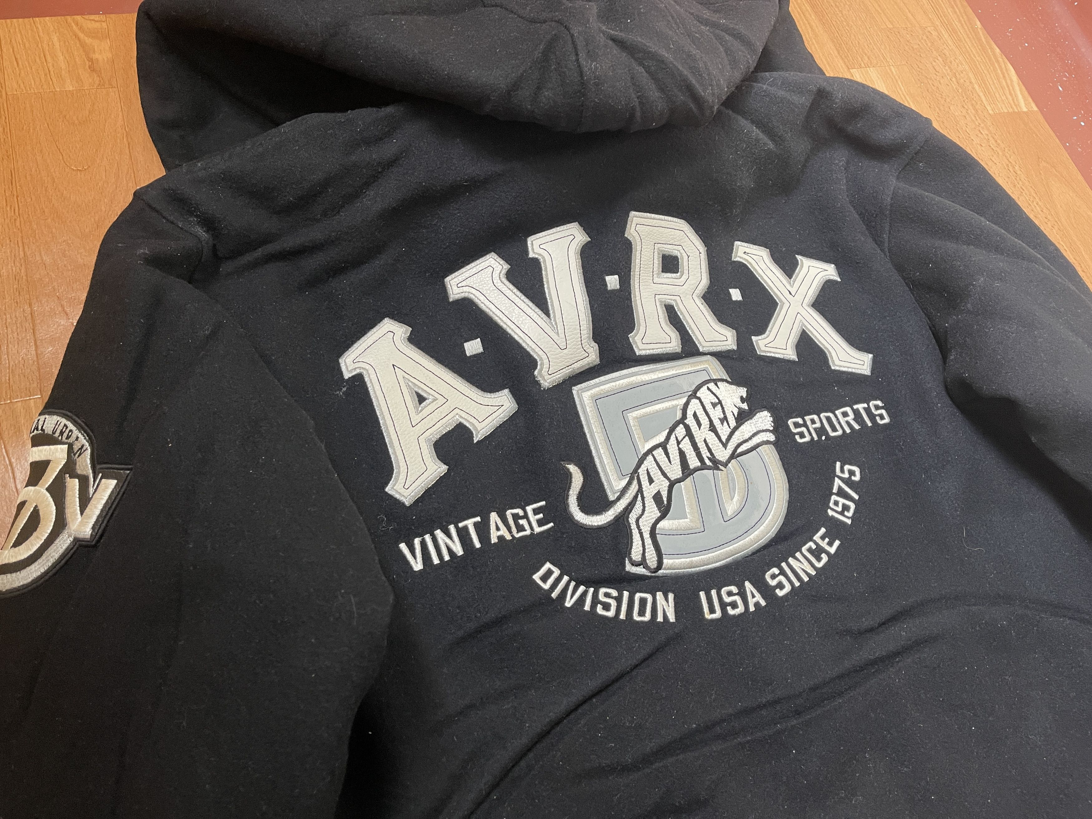 Avirex AVIREX jacket, black, vintage coat, 90s old school size XL Size US XL / EU 56 / 4 - 11 Thumbnail