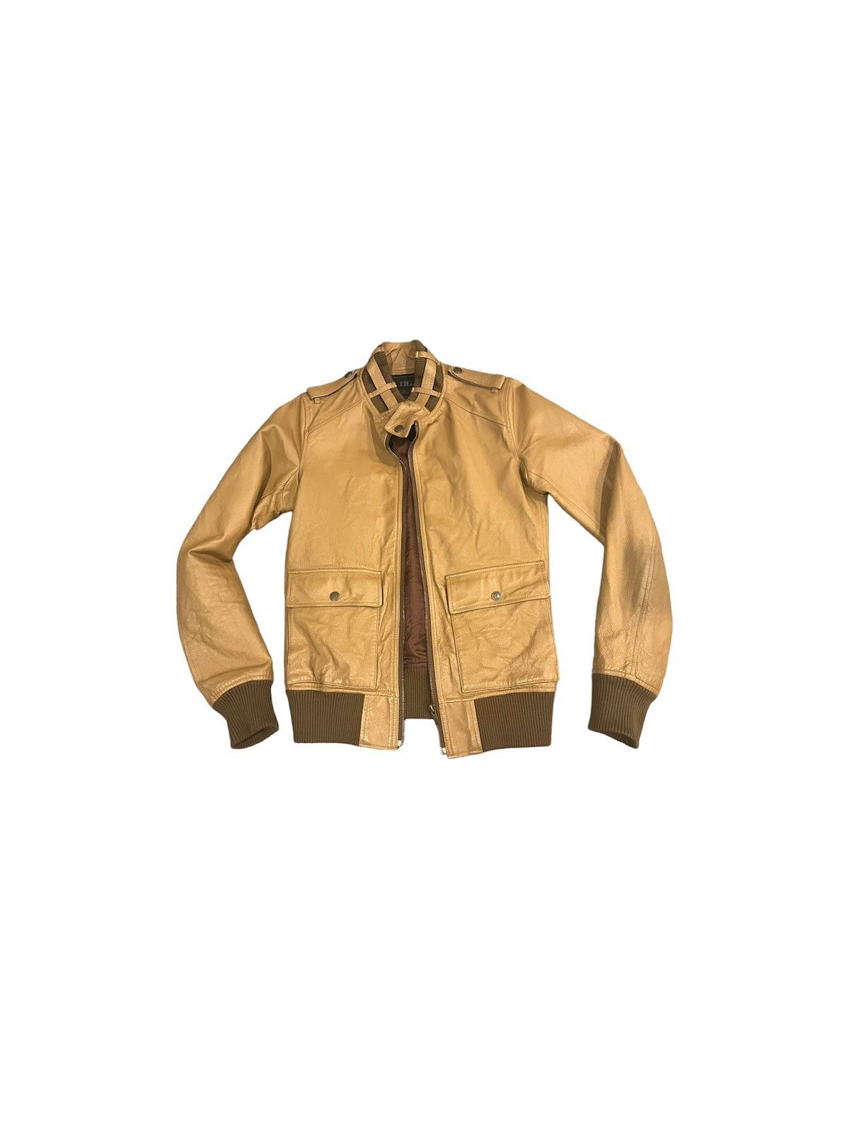 Hysteric Glamour brown leather hysteric glamour jacket Size S / US 4 / IT 40 - 1 Thumbnail