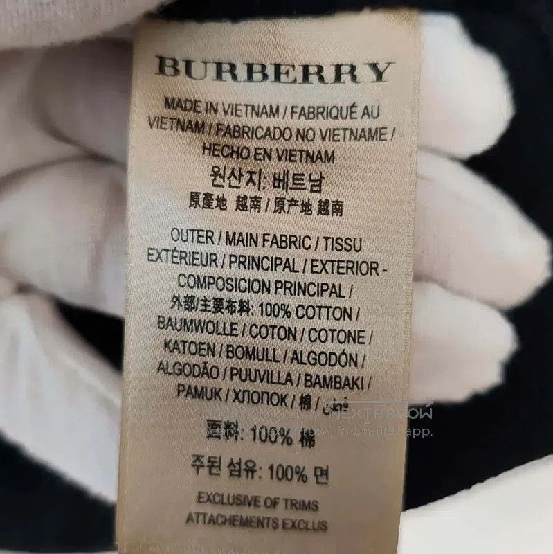 Burberry Burberry Black Cotton Men's Polo Shirt. Size US S / EU 44-46 / 1 - 4 Thumbnail