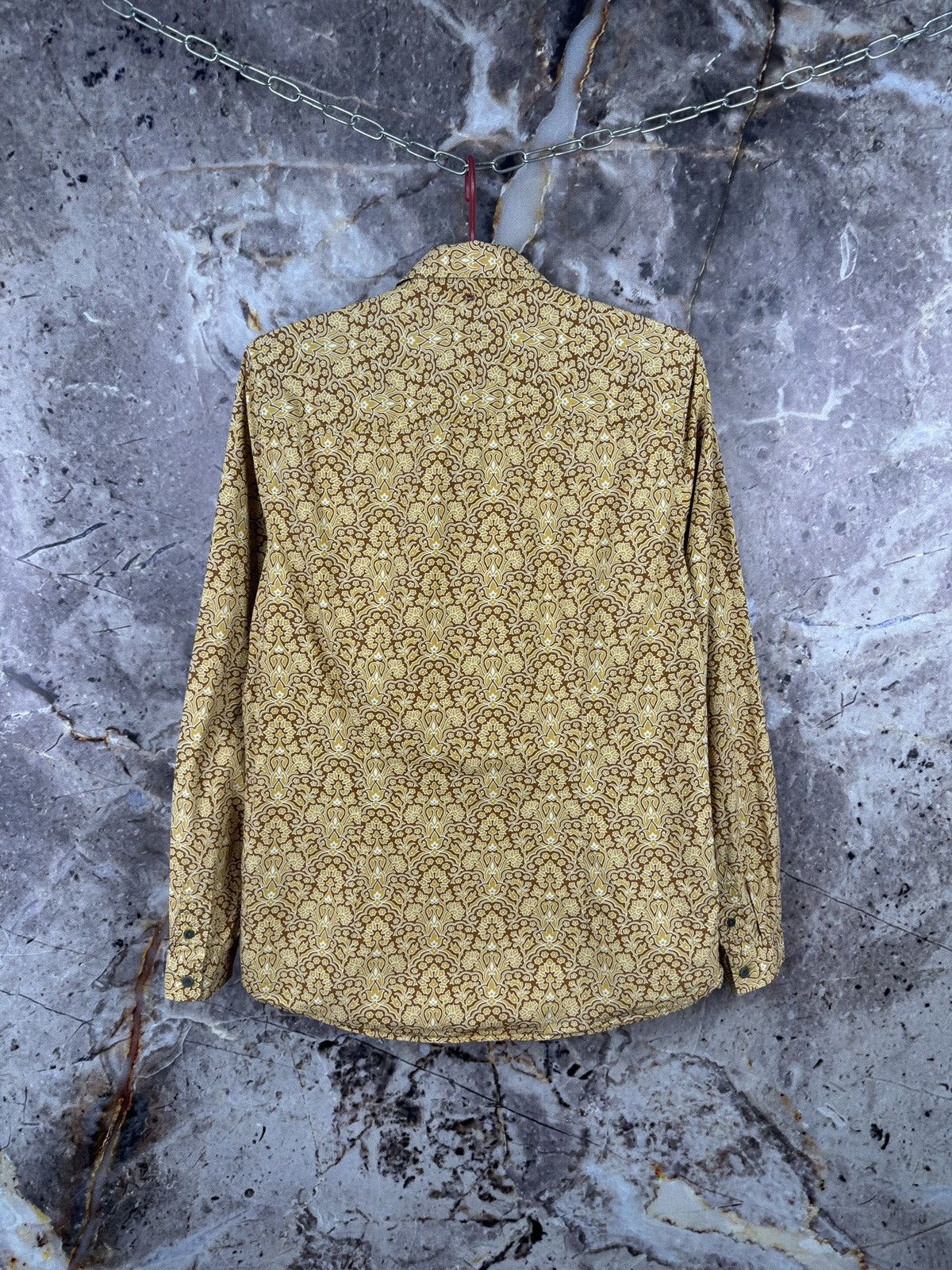 Pretty Green Pretty Green Paisley Half Zip Shirt Festival Mod Casual Size US S / EU 44-46 / 1 - 13 Thumbnail