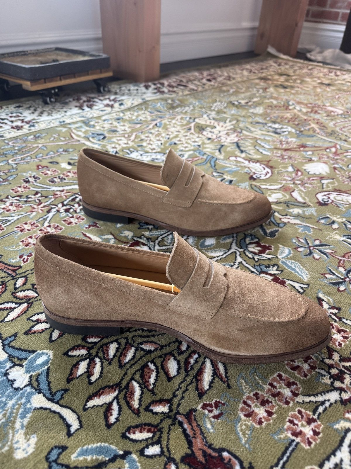 Tod's Mens Tod’s Suede Loafers Size US 10 / EU 43 - 3 Thumbnail